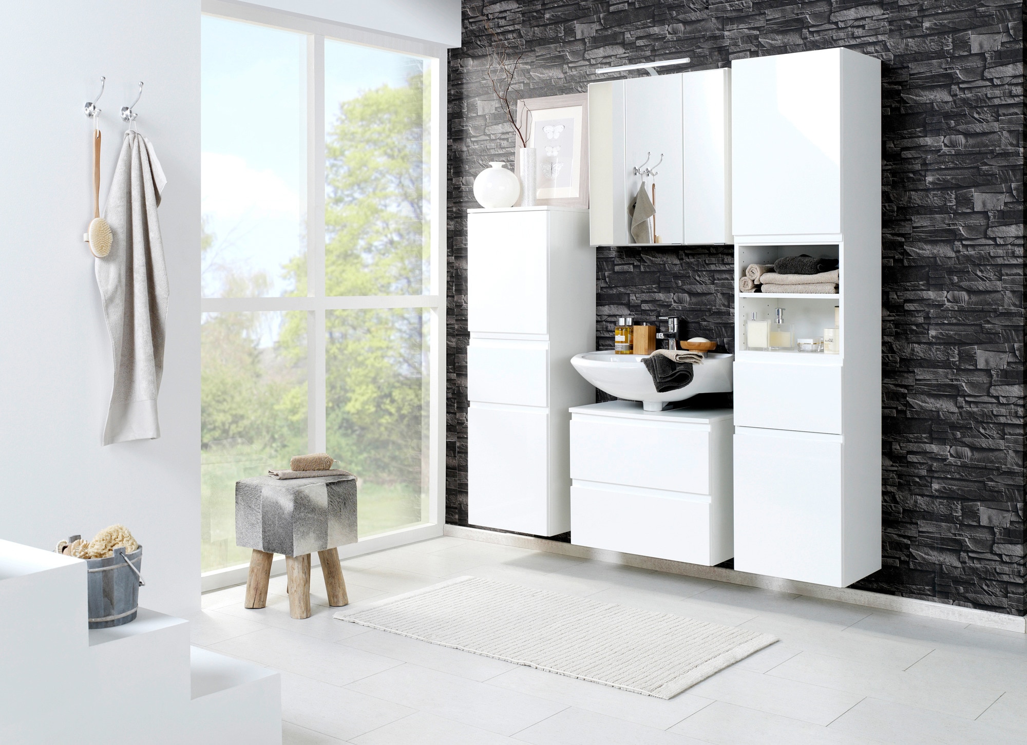welltime Waschtisch »Cardiff«, Breite 100 cm