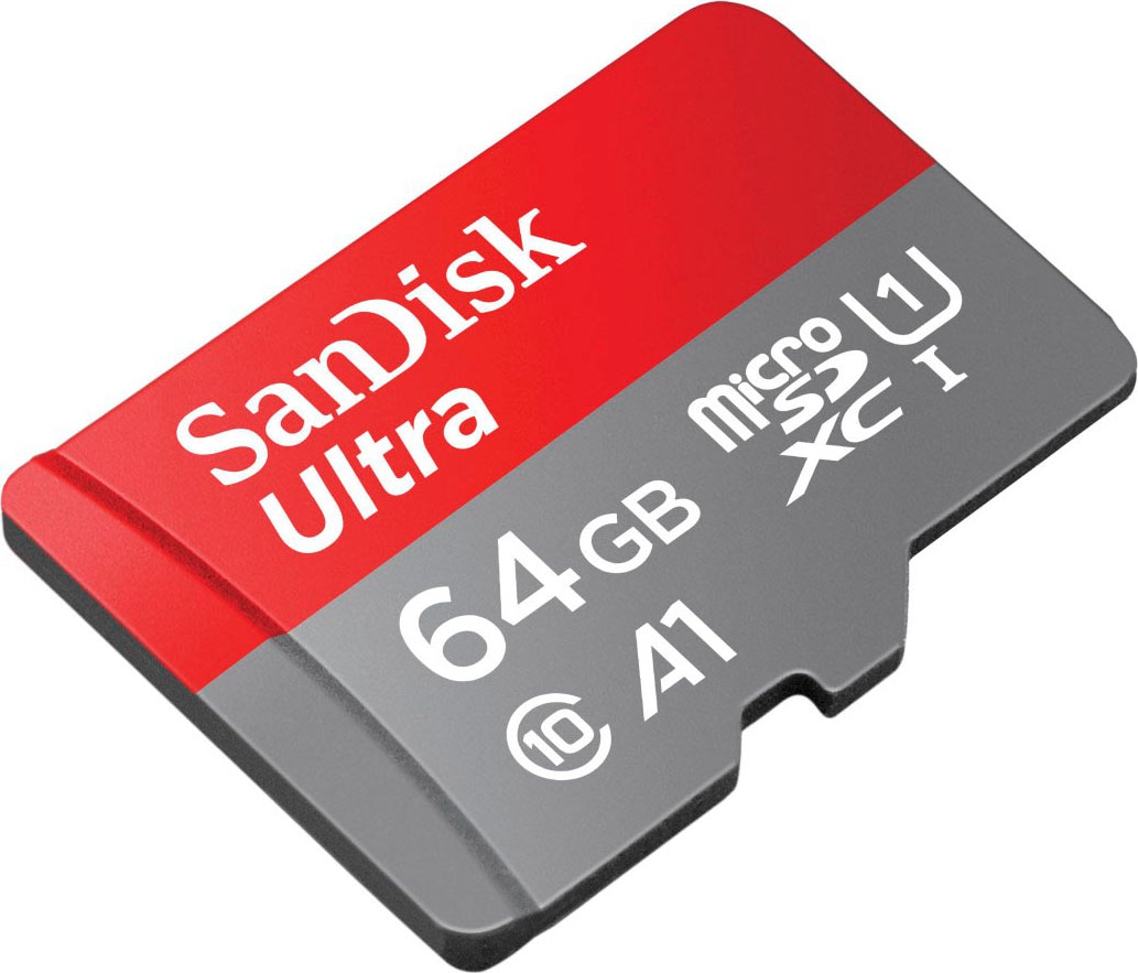 Sandisk Speicherkarte »Ultra microSDXC«, (Class 10), Adapter