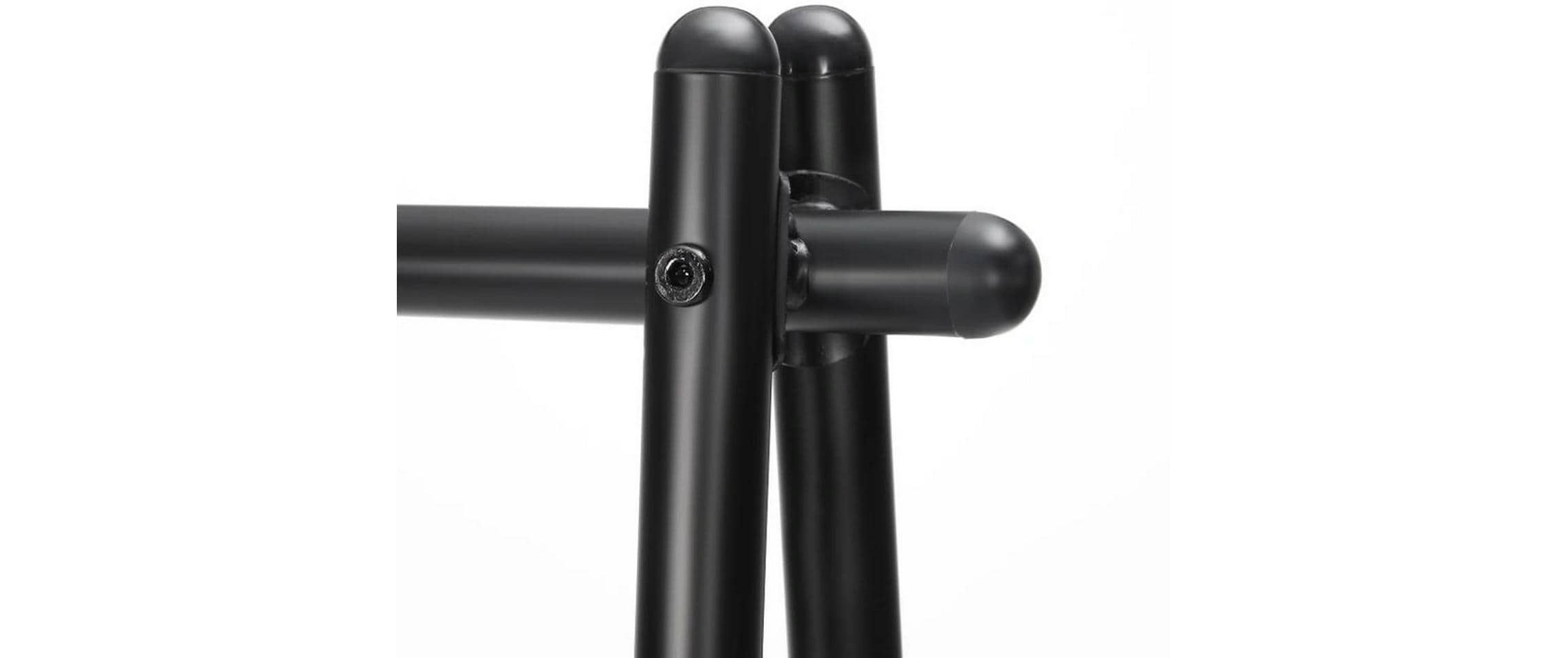 SONGMICS Garderobenständer »153 cm, Schwarz/Schwarz matt«