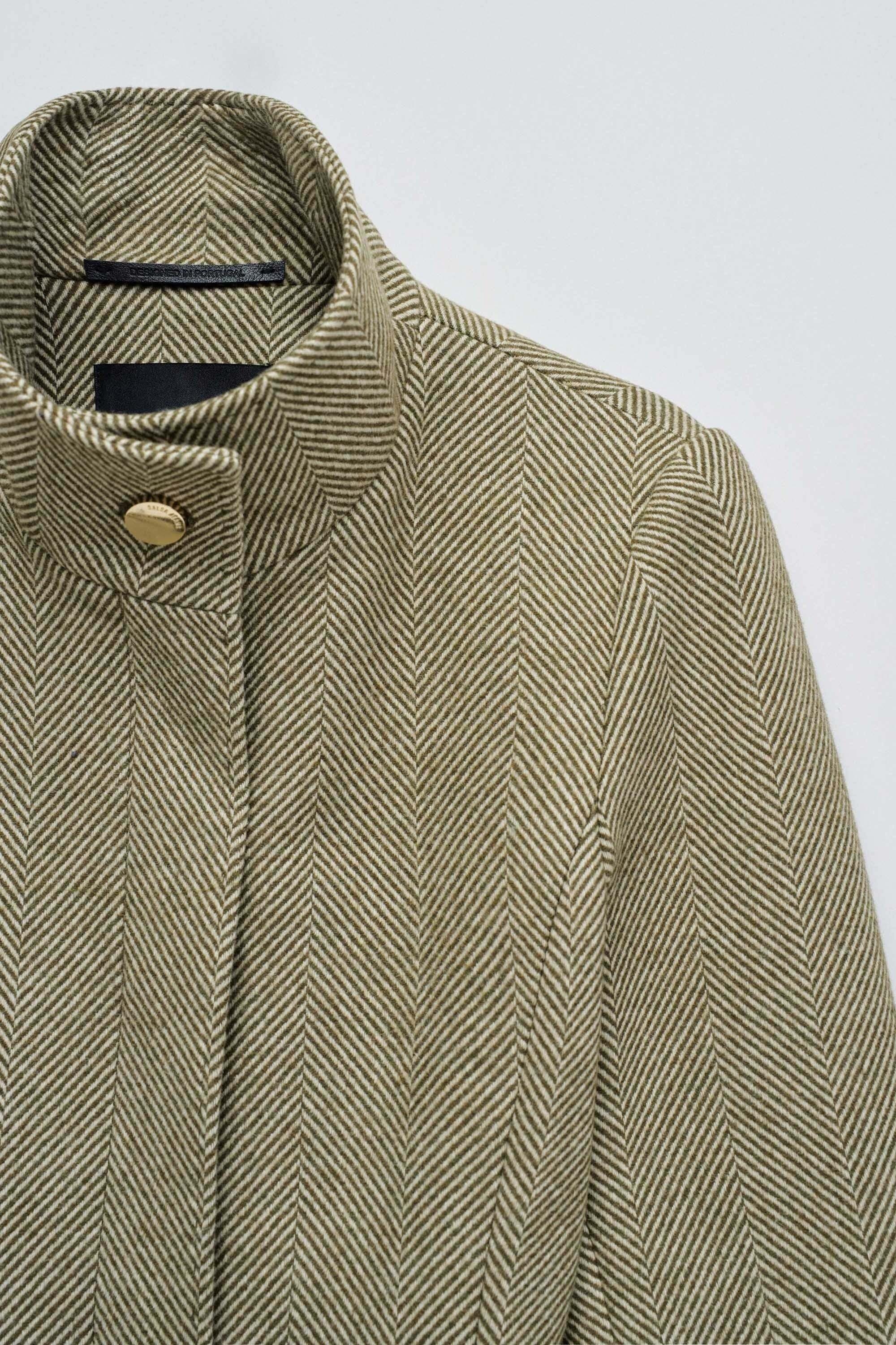 Salsa Wolljacke »Salsa Jeans Wollmantel The Reimagined Wool Coat«