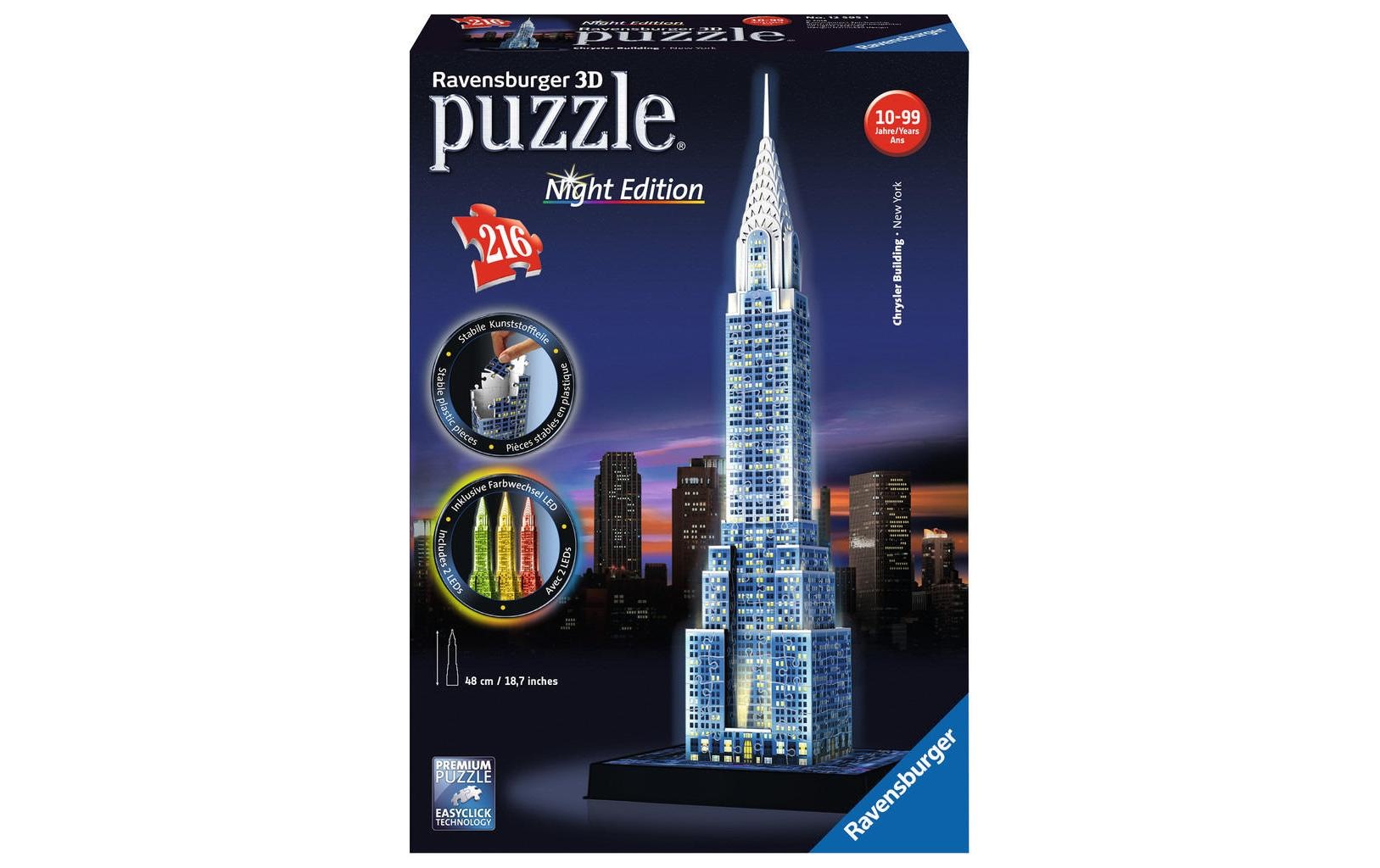 Image of Ravensburger 3D-Puzzle »Chrysler Building« bei Ackermann Versand Schweiz