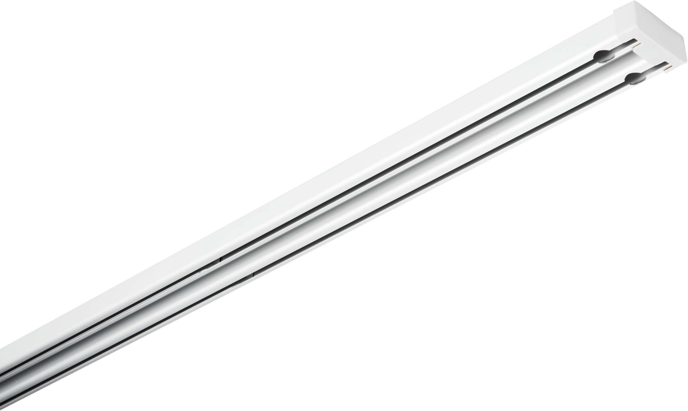 Image of GARDINIA Vorhangschiene "Aluminium-Vorhangschienen Set 2-Lauf" 2 läufig-läufig Fixmass 2-läufig