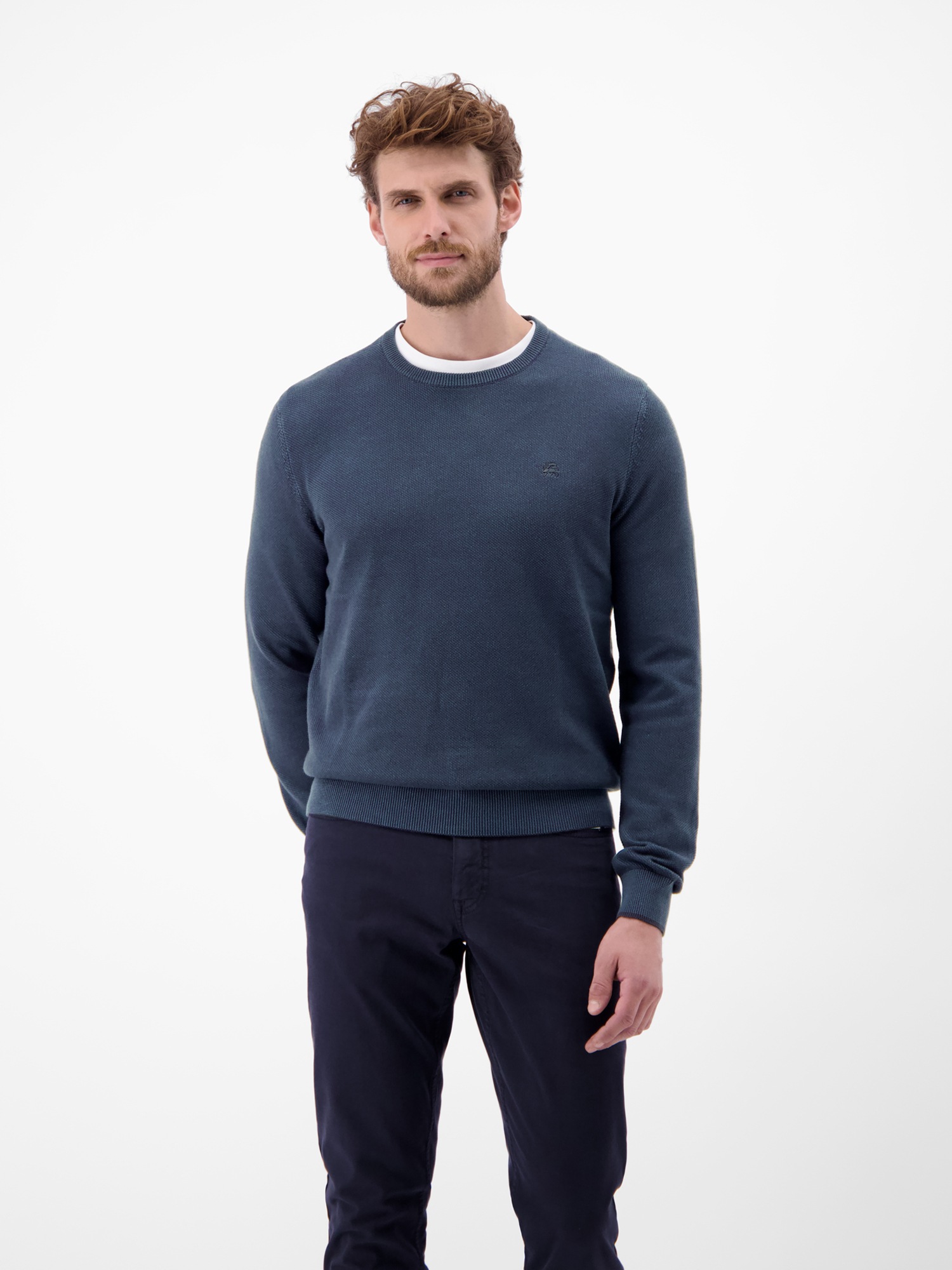LERROS Strickpullover »Sportiver Strickpullover«