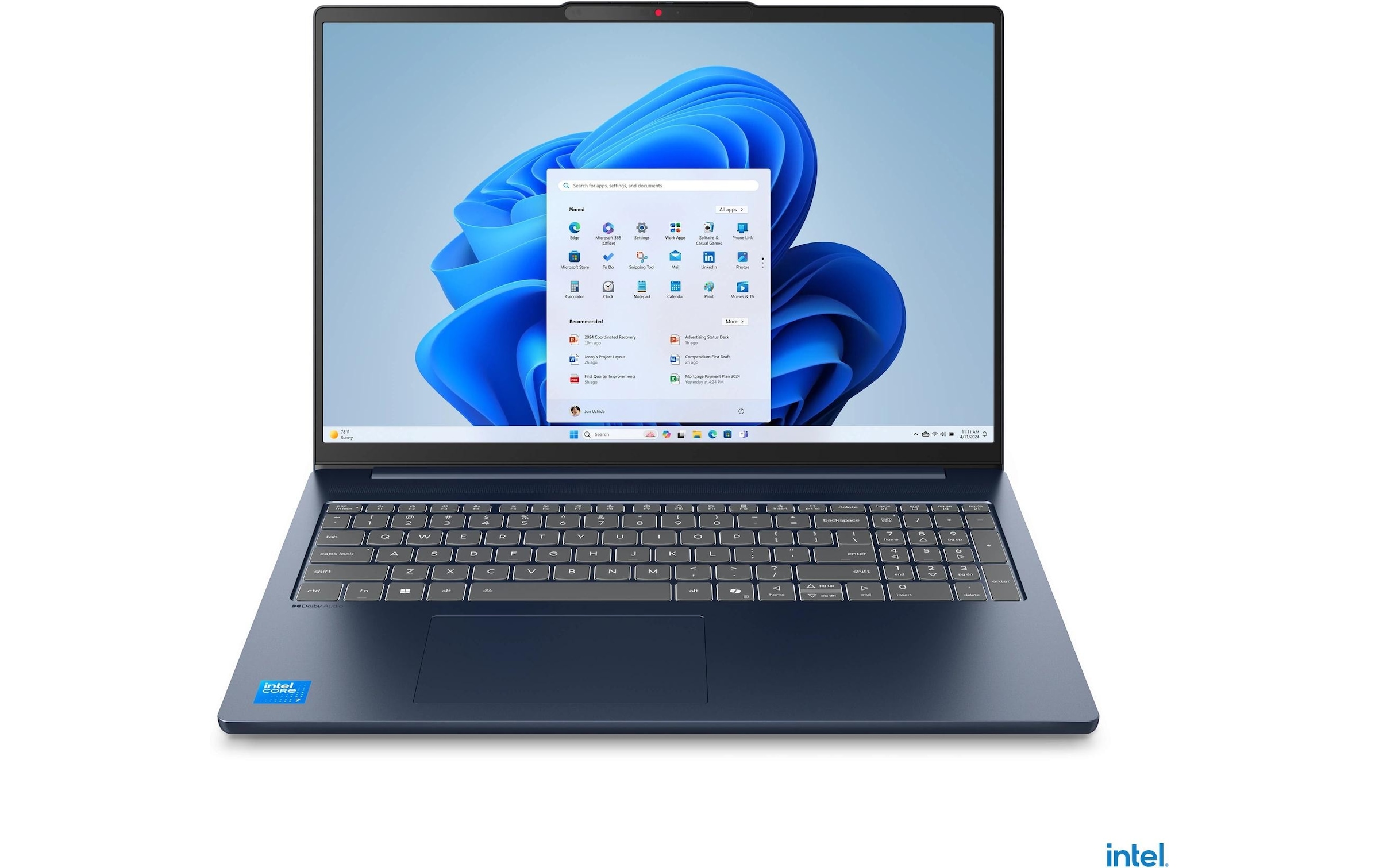 Lenovo Notebook »Ideapad Slim 5 16IRH10R (Intel)«, 40,48 cm, / 16 Zoll, Intel, Core 7, Intel Graphics, 1000 GB SSD