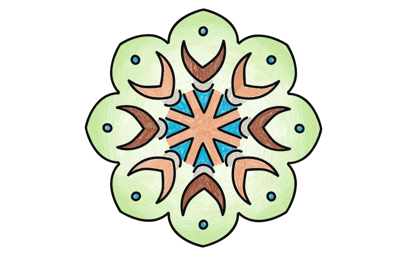 Ravensburger Malvorlage »Ravensburger Malset Mandala-Designer Boho Style«