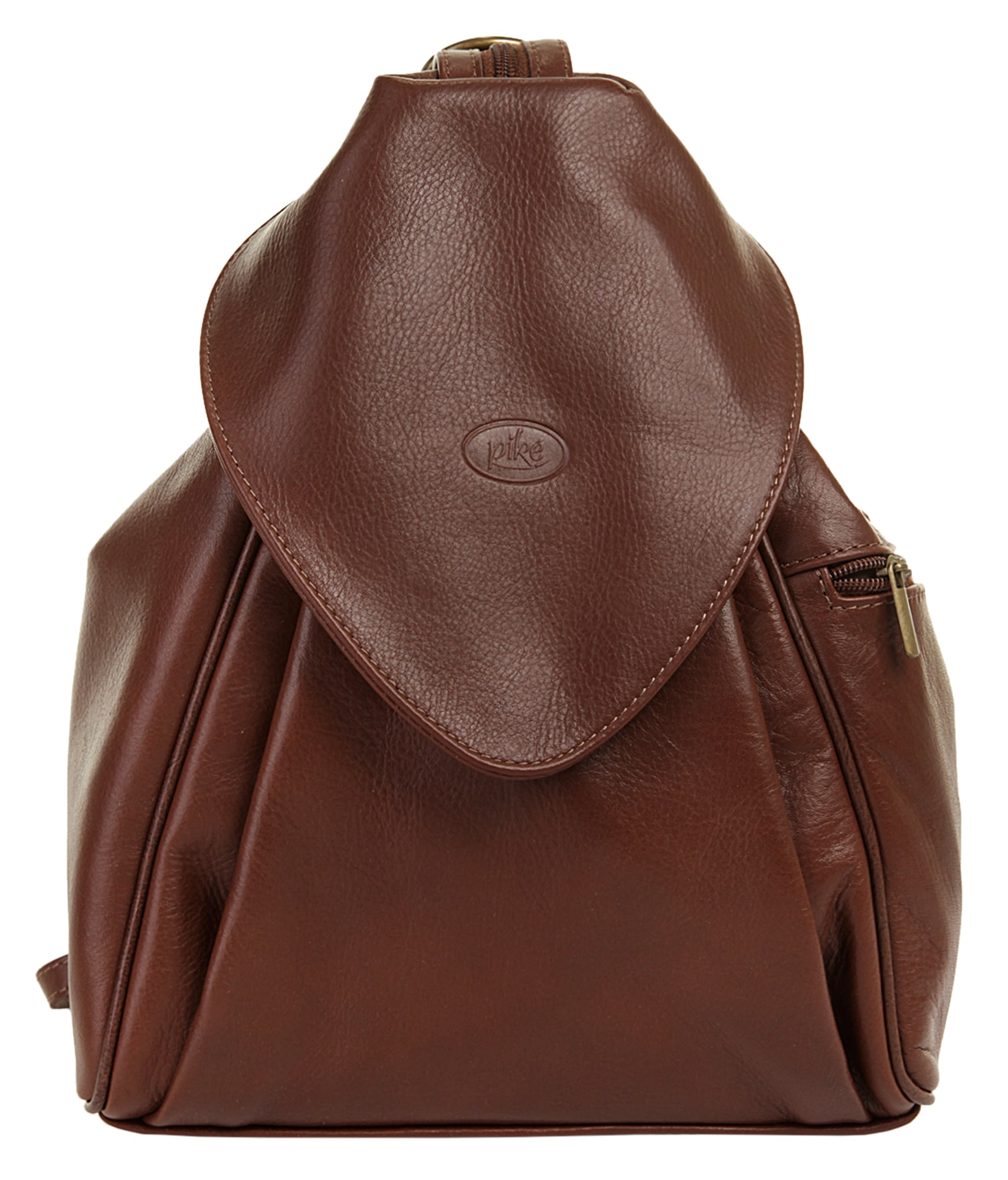 Image of Piké Cityrucksack "PIKÉ Damen ANNA MARIA echt Leder, Made in Italy" echt Leder, Made in Italy