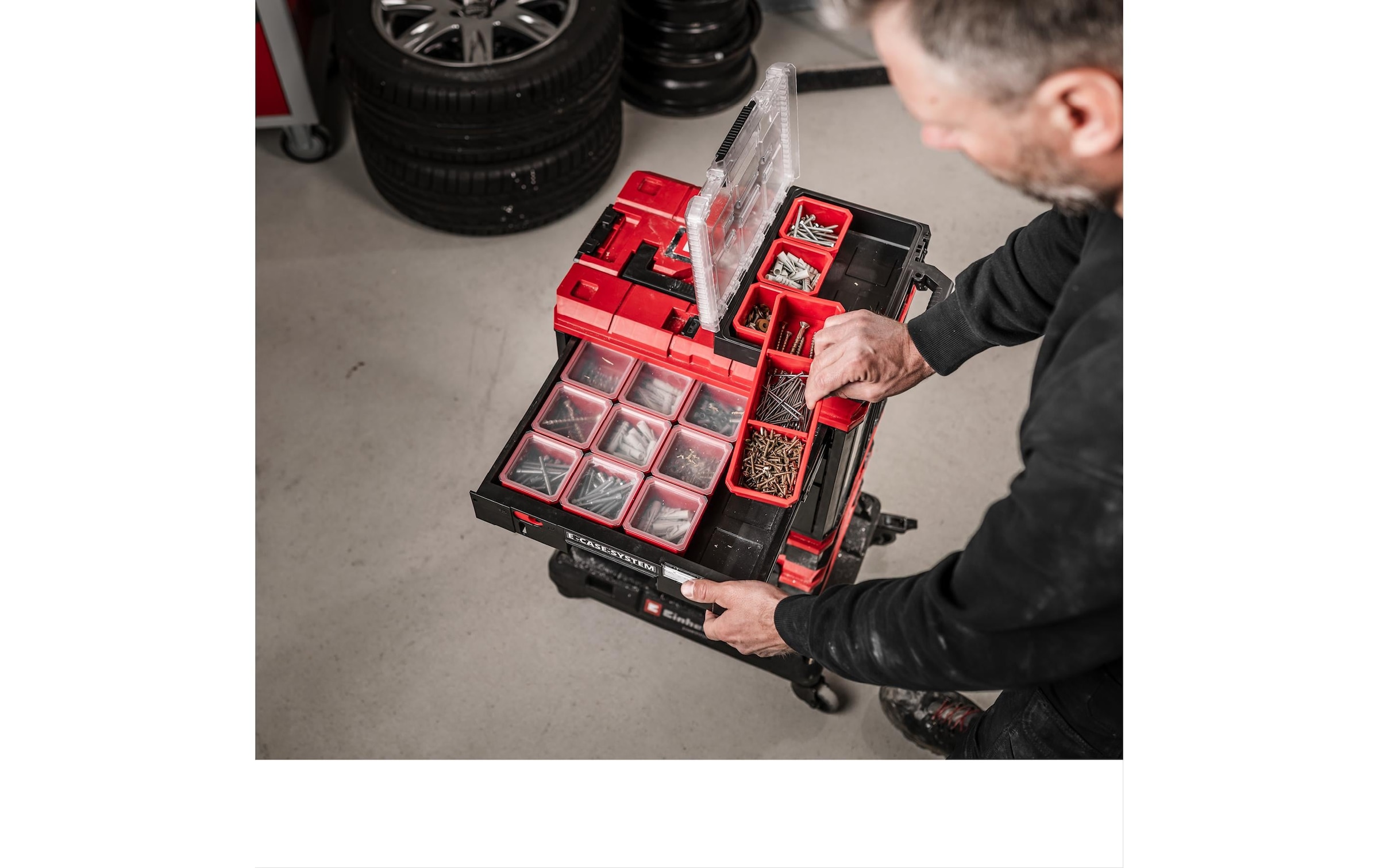 Einhell Werkzeugkoffer »E-Case -teilig«