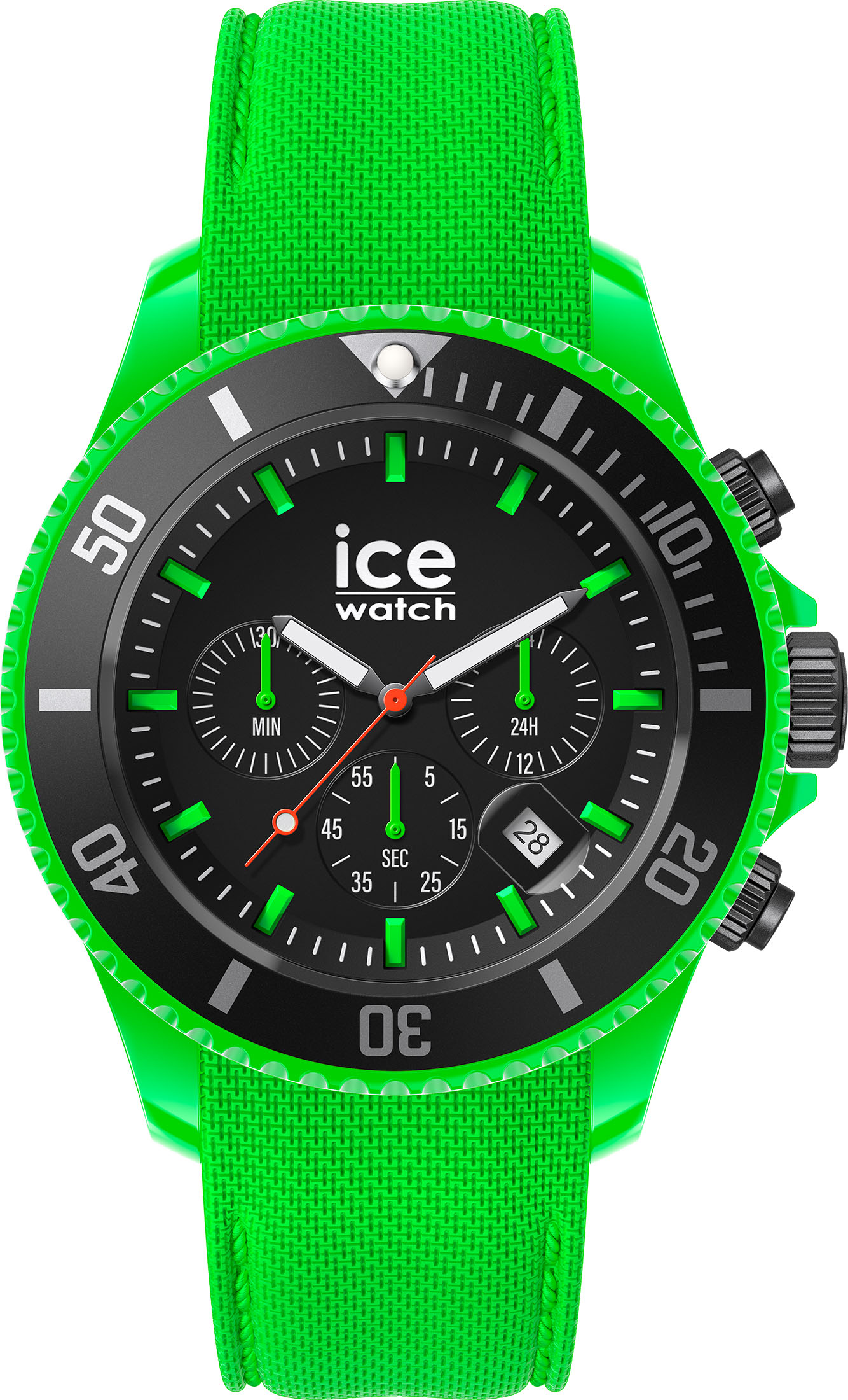 Image of ice-watch Chronograph »ICE chrono - Neon green - Large - CH, 019839« bei Ackermann Versand Schweiz