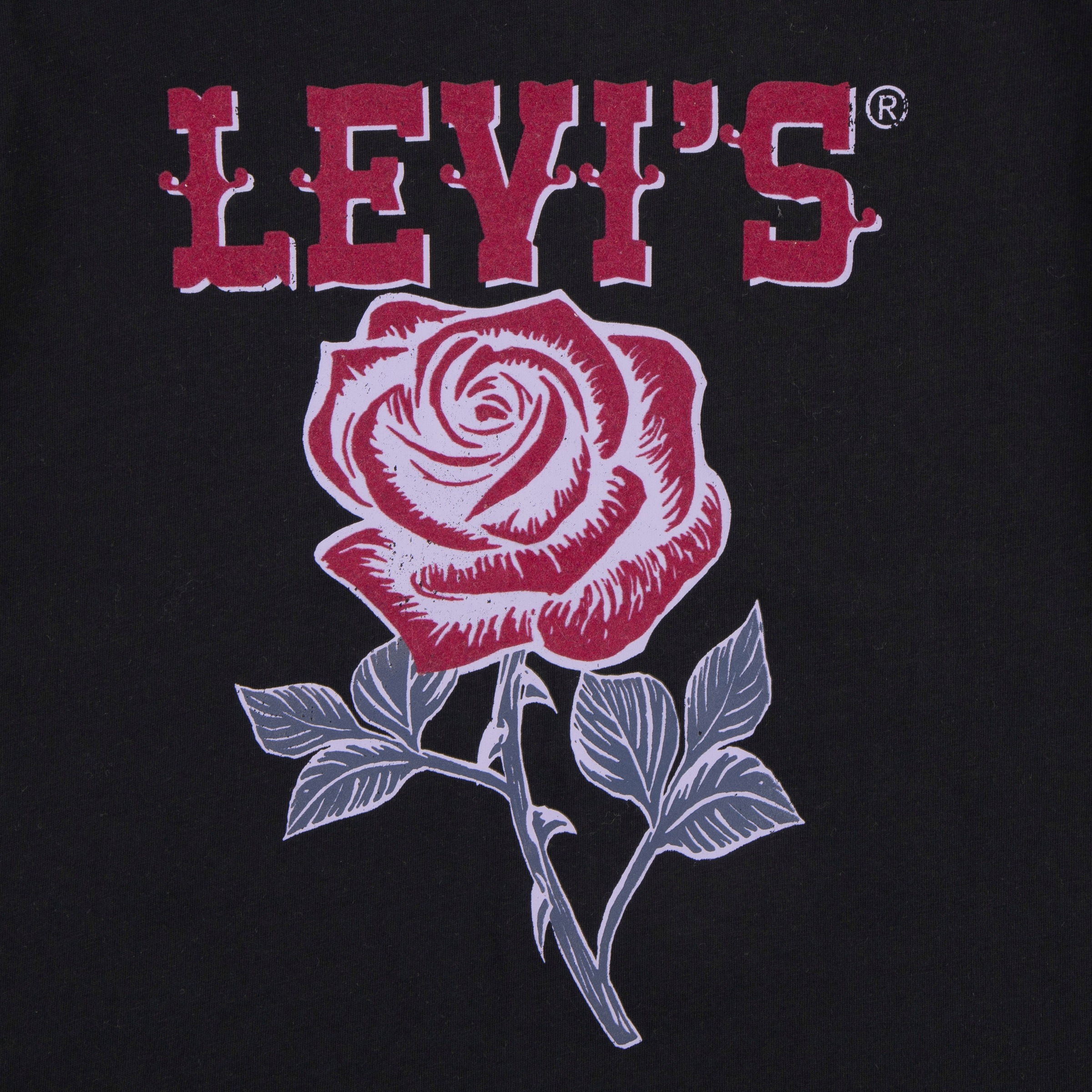 Levi's® Kids T-Shirt »LVG OVERSIZED WESTERN ROSES TEE«, mit grossem Print "Rose", for Girls