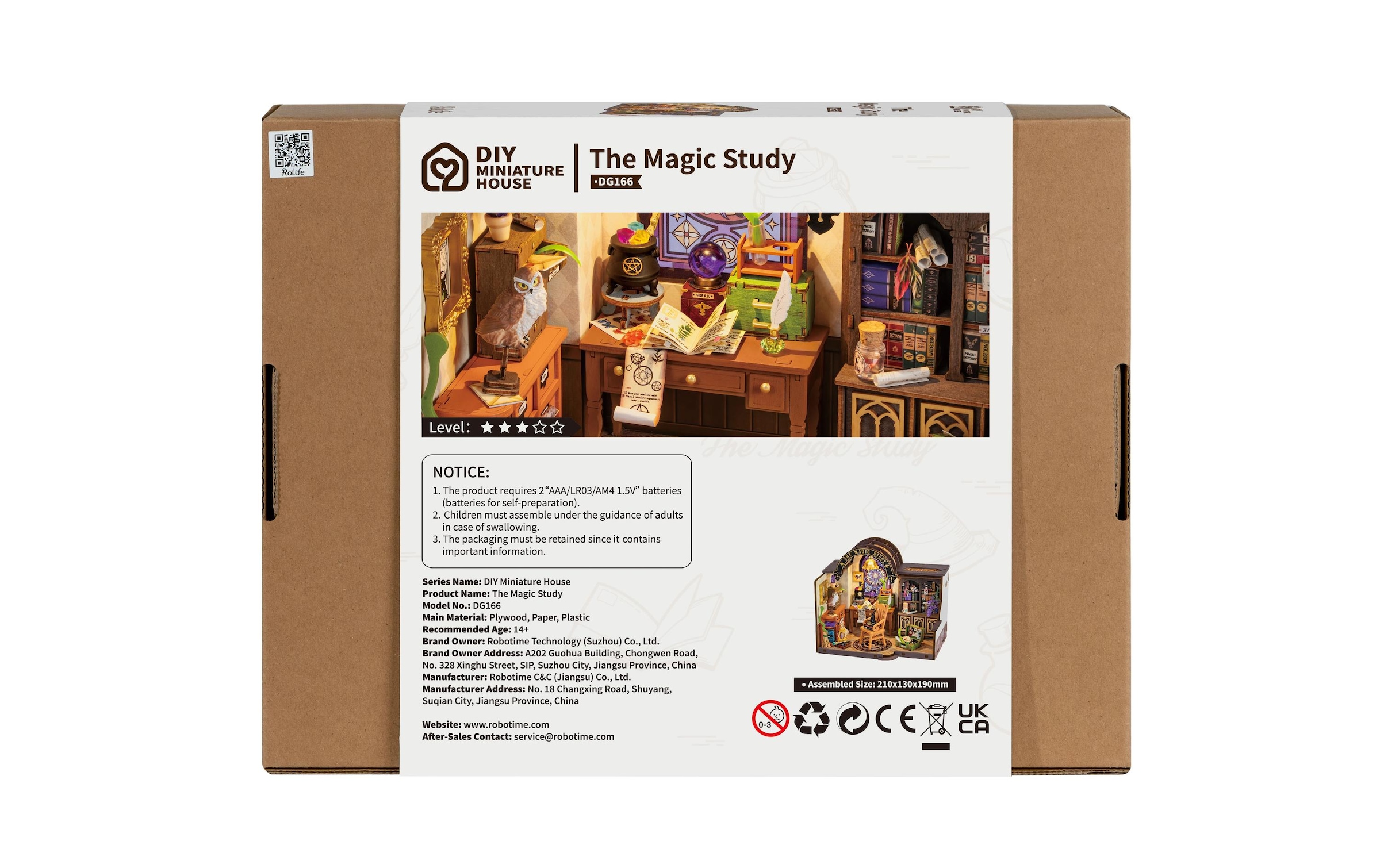   Modellbausatz »RoboTime The Magic Study 267-teilig«