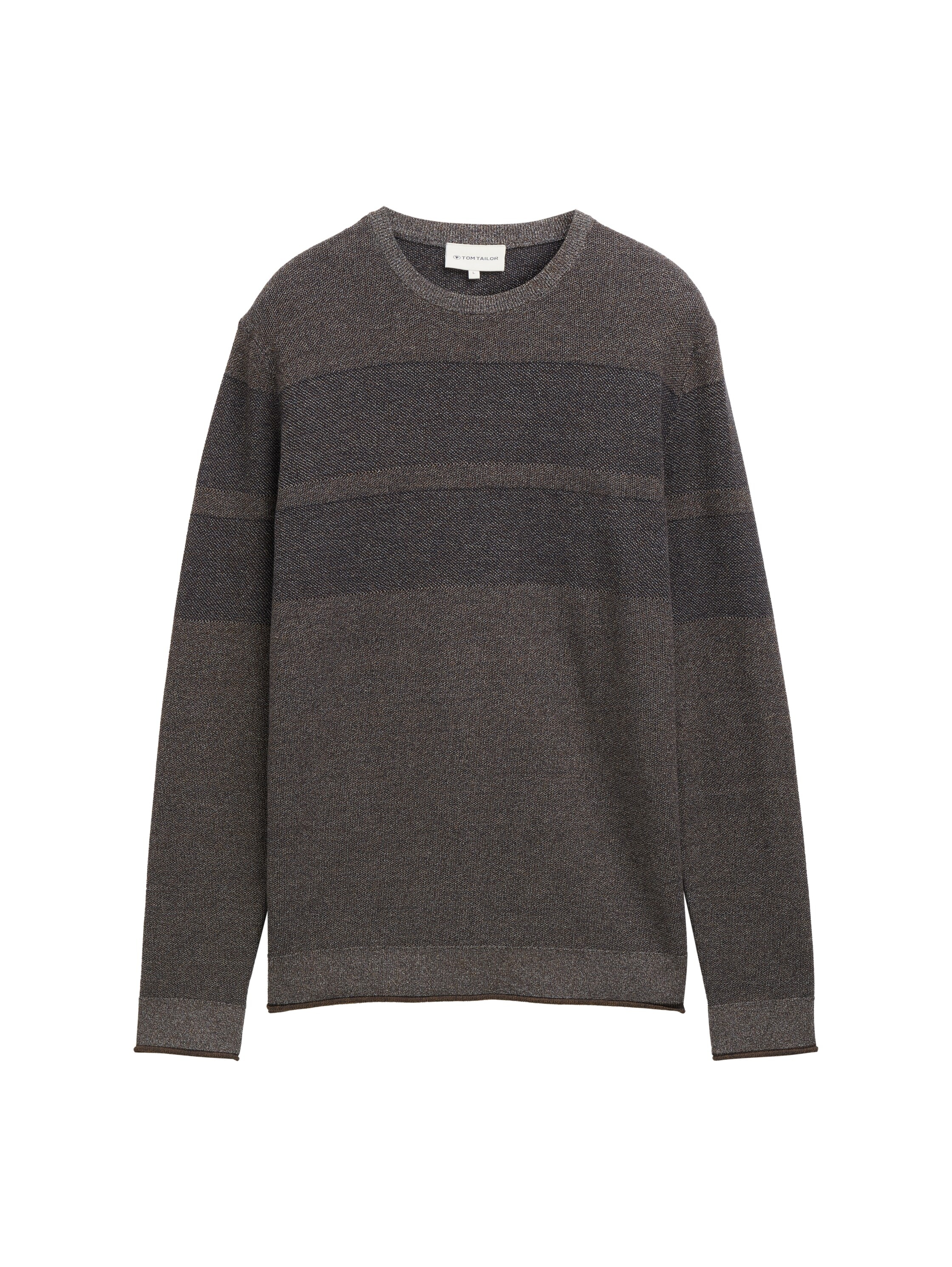 TOM TAILOR Strickpullover, im Streifen-Look