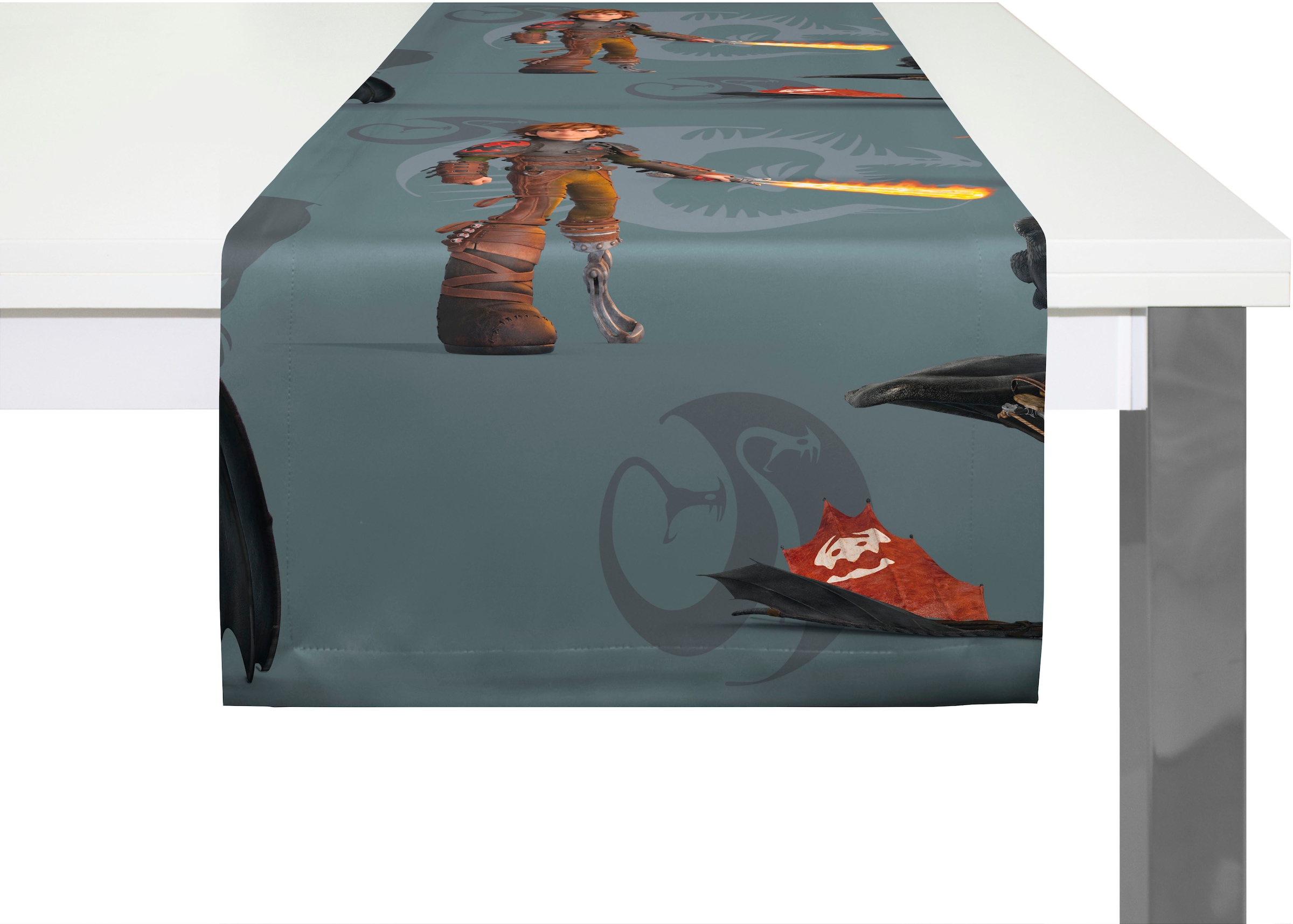 Image of Wirth Tischläufer "Dragons" Walt Disney