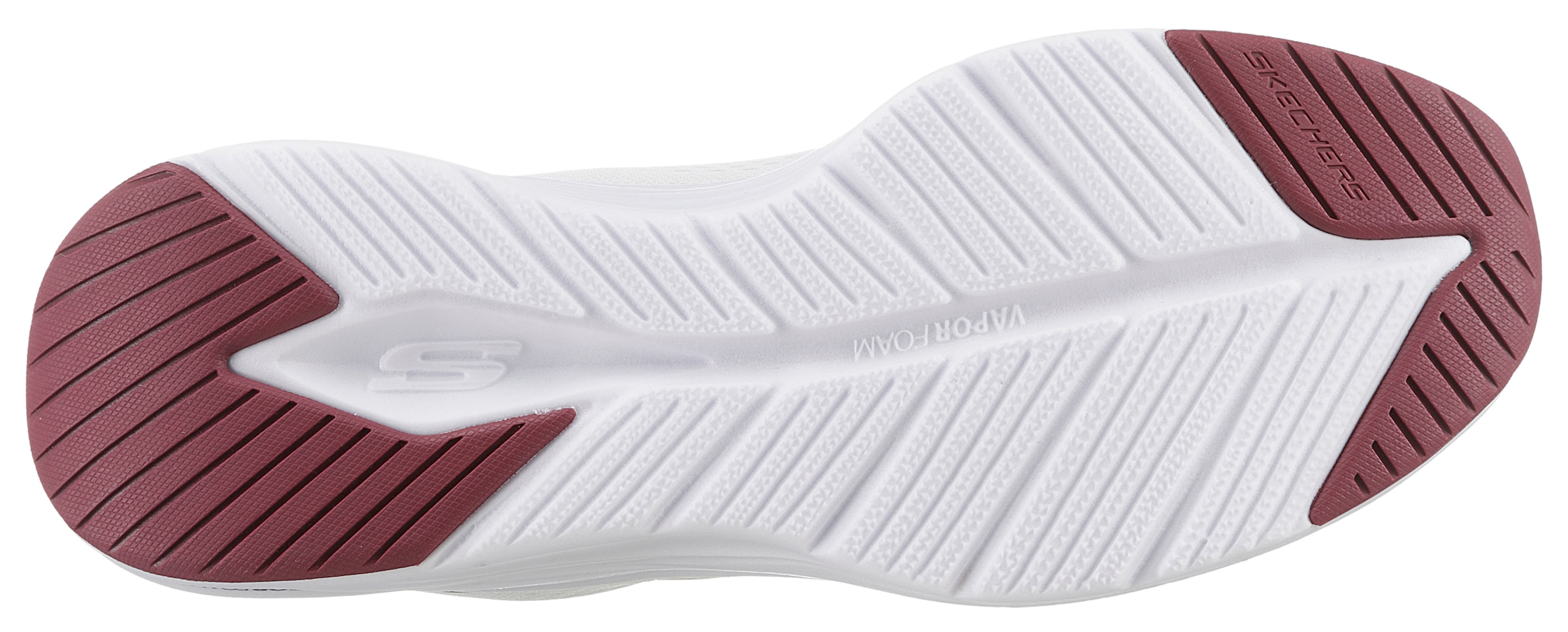 Skechers Sneaker »VAPOR FOAM«, im Kontrastlook, Freizeitschuh, Halbschuh, Schnürschuh