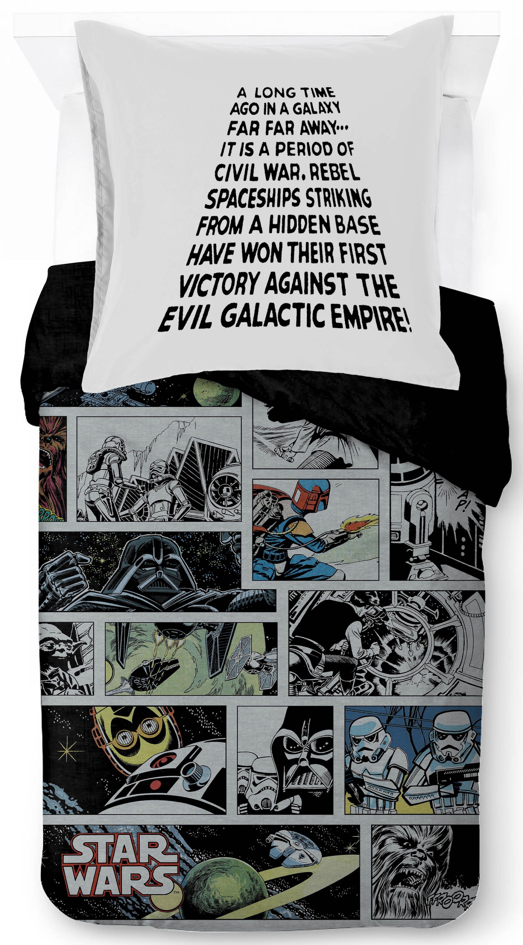 Image of Star Wars Kinderbettwäsche "Star Wars Classic Comic" 2 100% Baumwolle