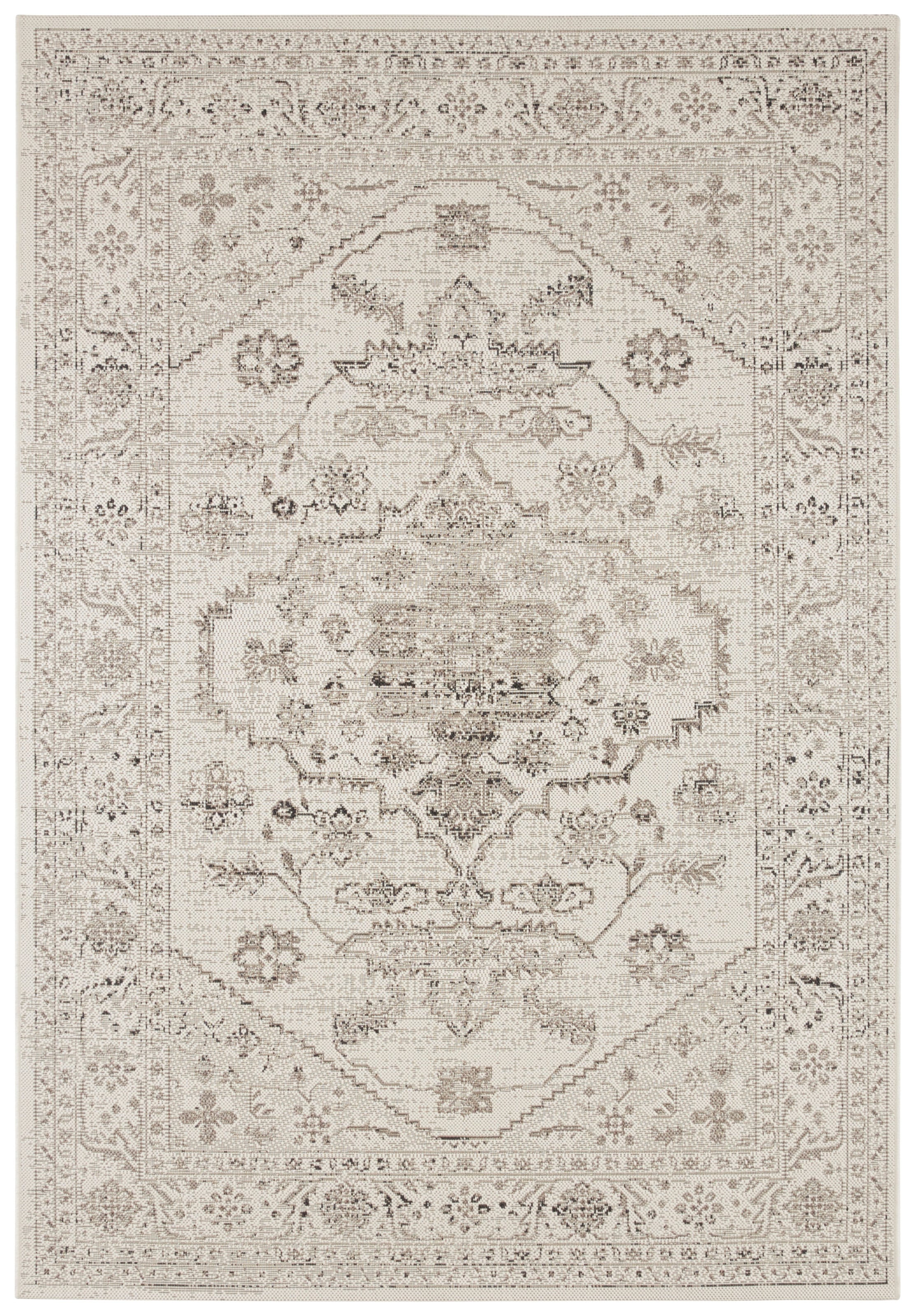 NORTHRUGS Teppich »Navarino«, rechteckig, 8 mm Höhe, In-& Outdoor, Teppich, Vintage, Orientalisch, Balkon, Wohnzimmer