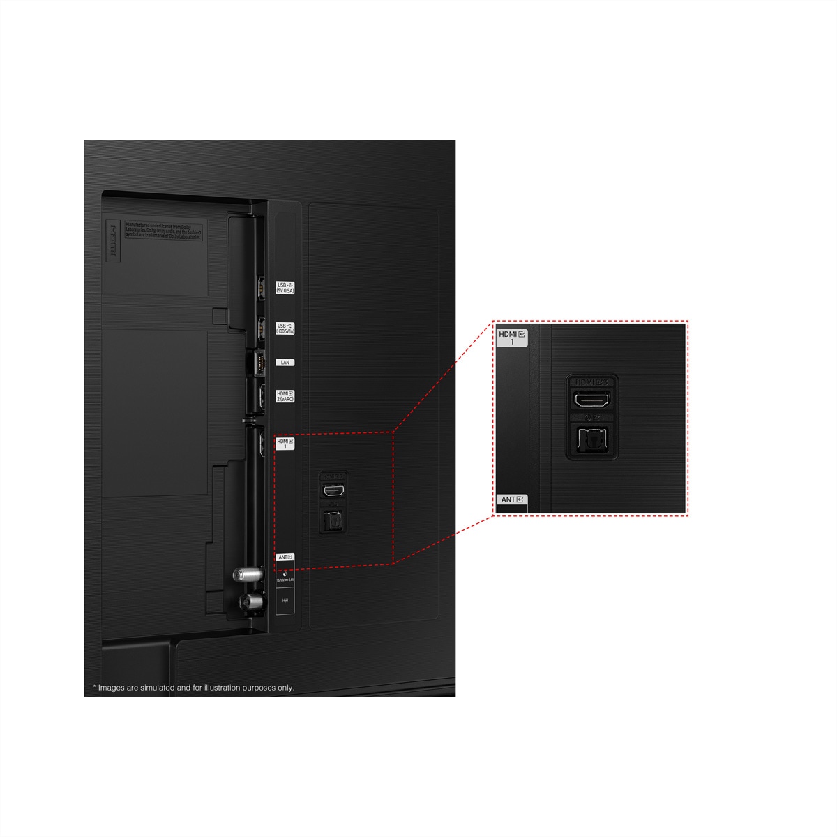 Samsung LED-Fernseher »QE55Q60BAUXXN«