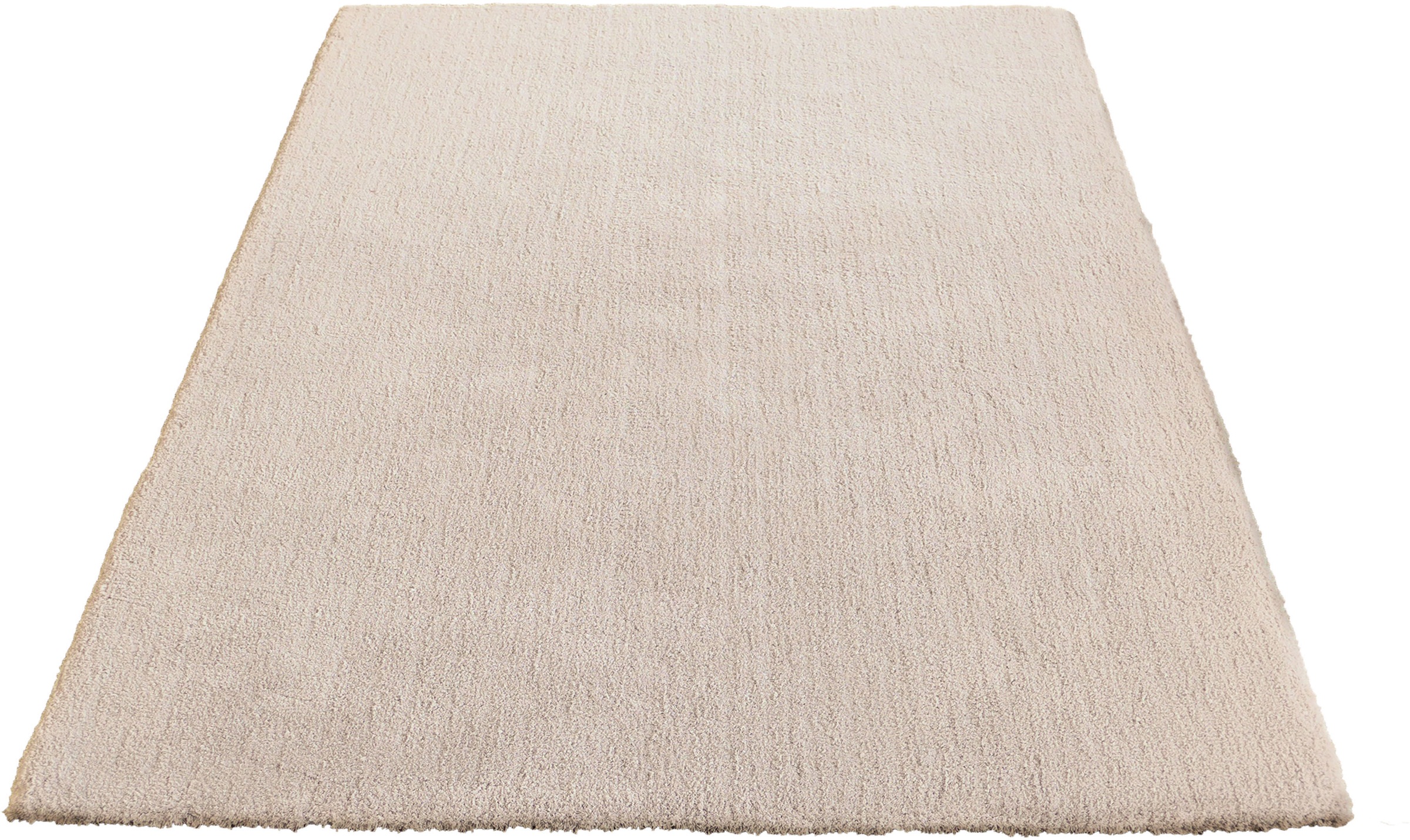 Image of GALA Hochflor-Teppich »Rue Jardin«, rechteckig, 25 mm Höhe, Uni-Farben, Soft Touch, besonders weich durch Microfaser, idealer Teppich im Wohnzimmer Esszimmer & Schlafzimmer bei Ackermann Versand Schweiz