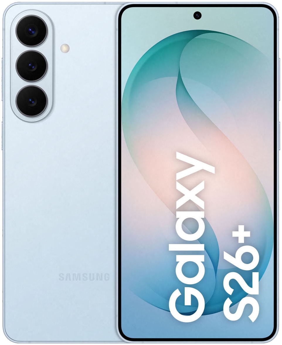 Image of Samsung Smartphone "Galaxy S26+" Sky Blue