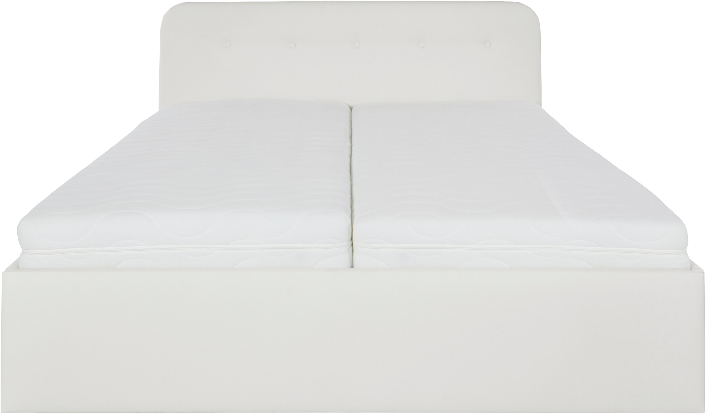 Westfalia Schlafkomfort Polsterbett »Rostock« auch mit Stauraum und Kopfteilverstellung erhältlich