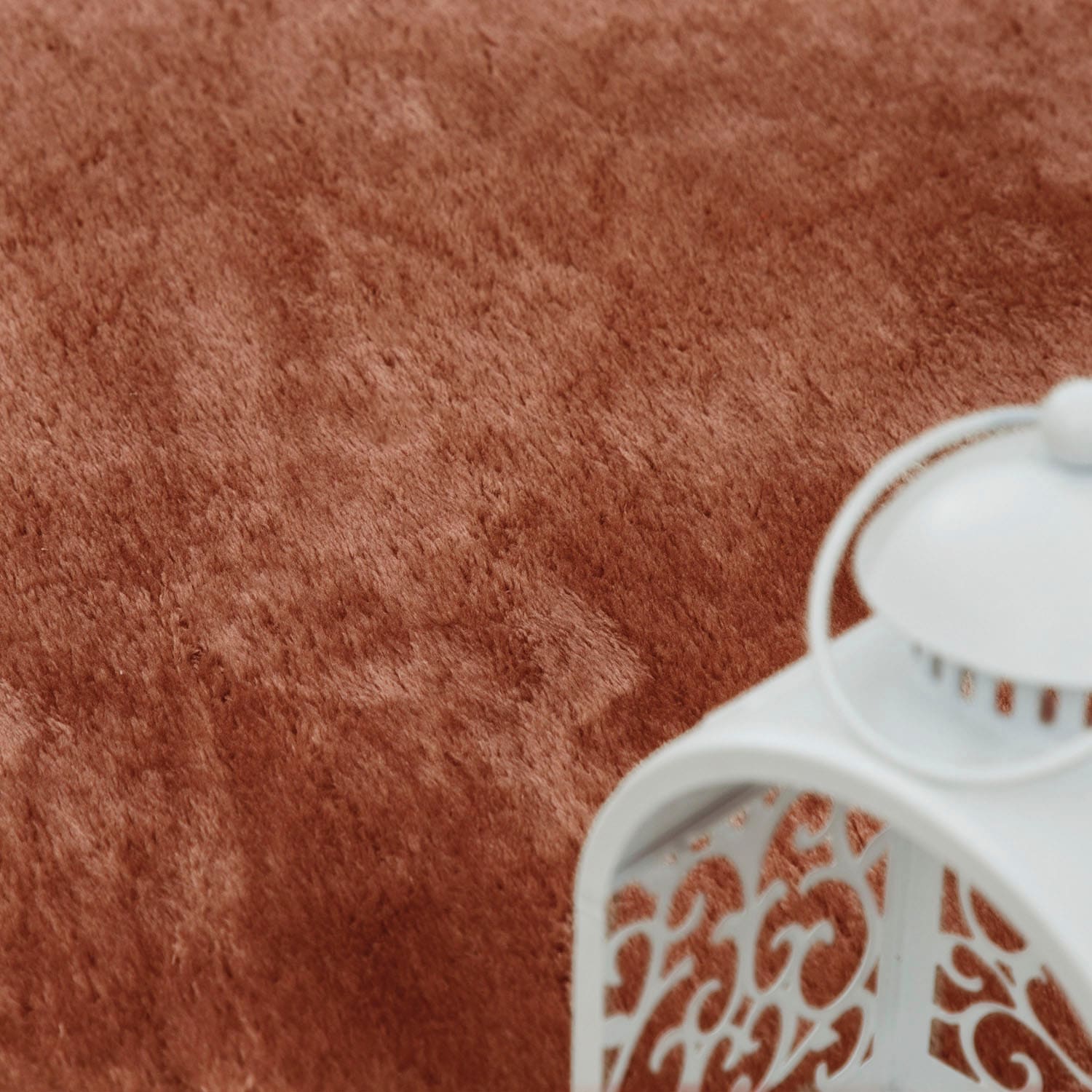 Paco Home Teppich »Cadiz kaufen rund, waschbar, Uni-Farben, bequem besonders Kurzflor, Wohnzimmer 630«, weich