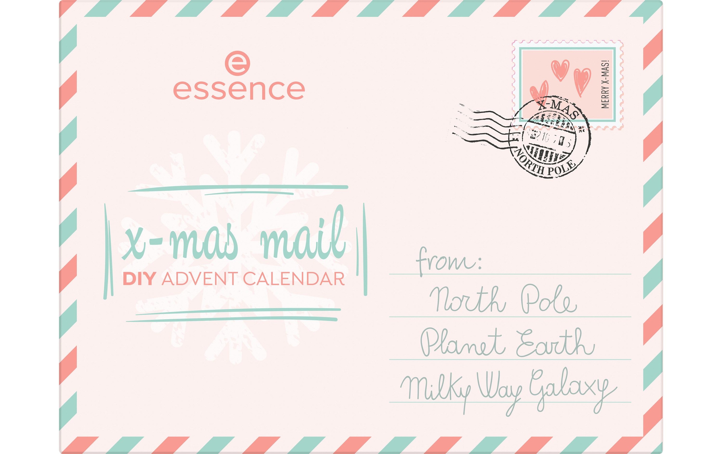 Essence Adventskalender »DIY X-MAS Mail«, für Erwachsene