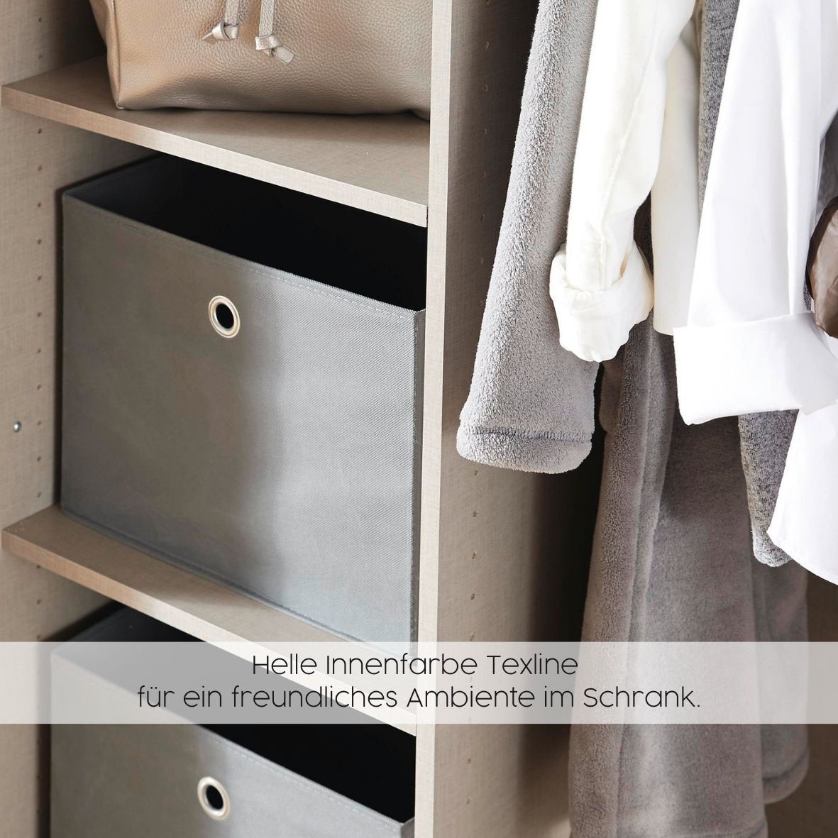 GOODproduct Drehtürenschrank »AGORDO« in zwei Griff-Farben, Breiten 91-405 cm, Dekor- oder Hochglanzfront, in 8 Breiten & 2 Höhen, MADE IN GERMANY