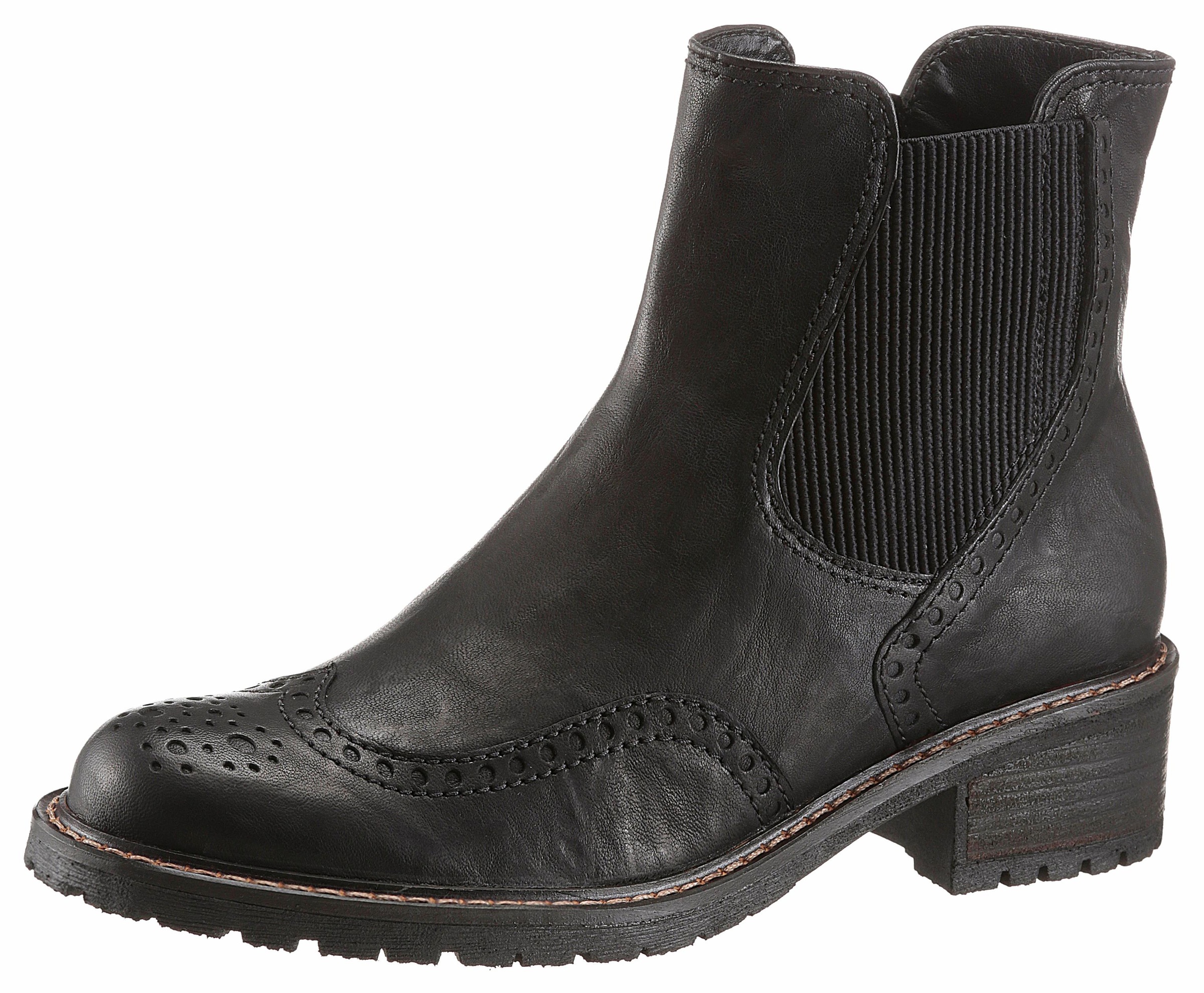 Image of Gabor Chelseaboots, mit typischer Lyralochung bei Ackermann Versand Schweiz