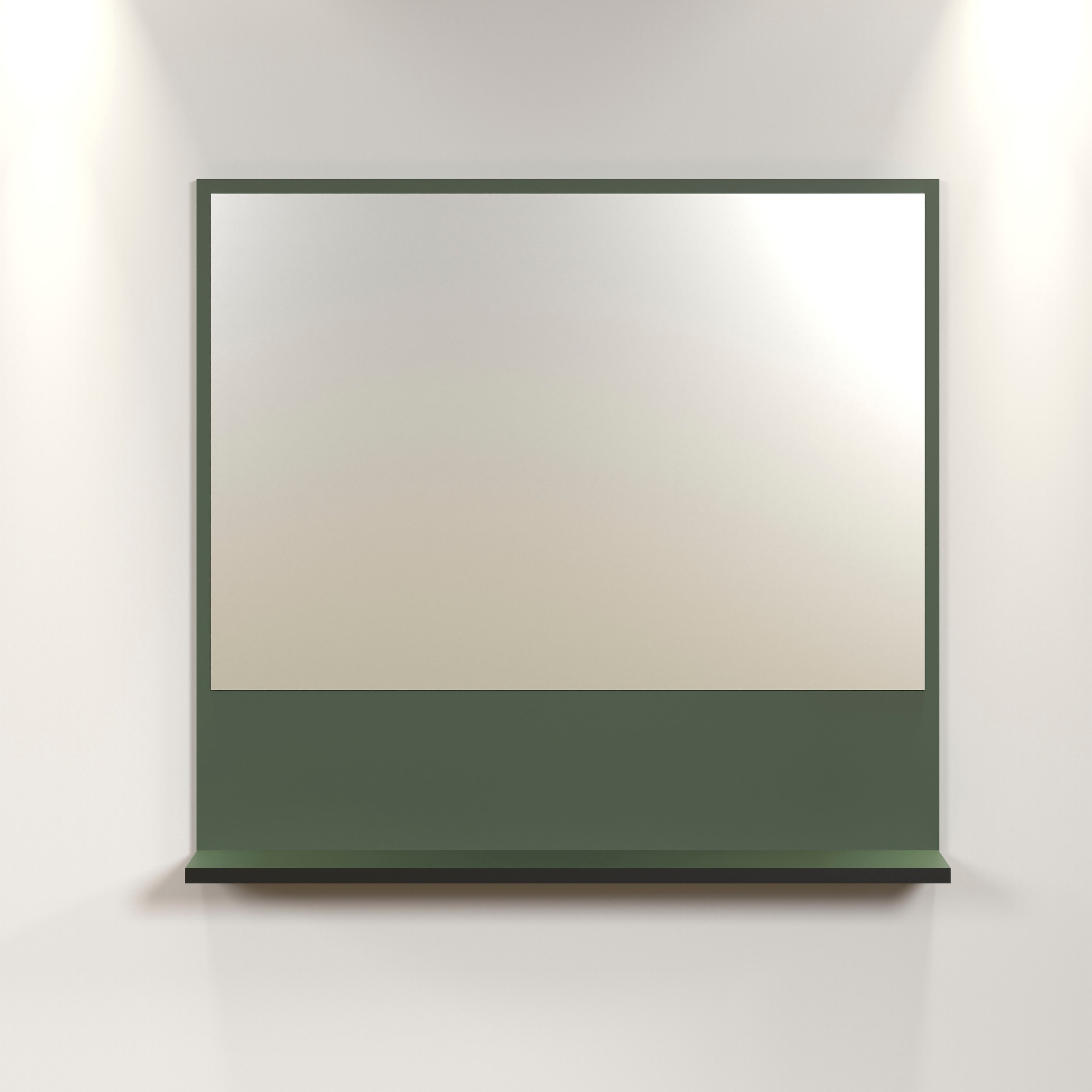 welltime Miroir de salle de bain »Amrum« Wandspiegel mit Ablage - (B/T/H) wahlweise 60 bis 80/14/74 cm