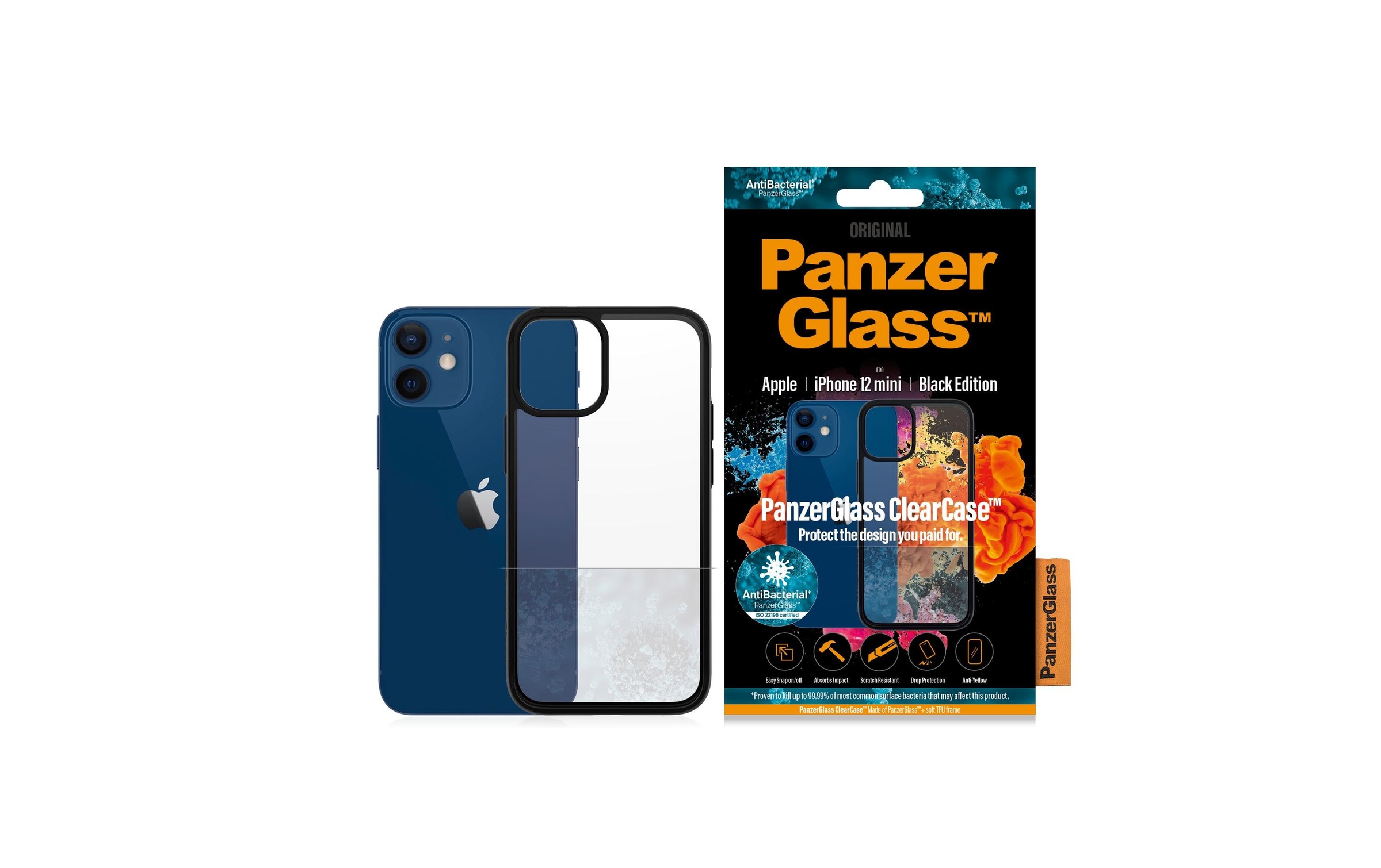 Image of PanzerGlass Displayschutzglas »Back Cover ClearCase«, für iPhone 12 mini bei Ackermann Versand Schweiz