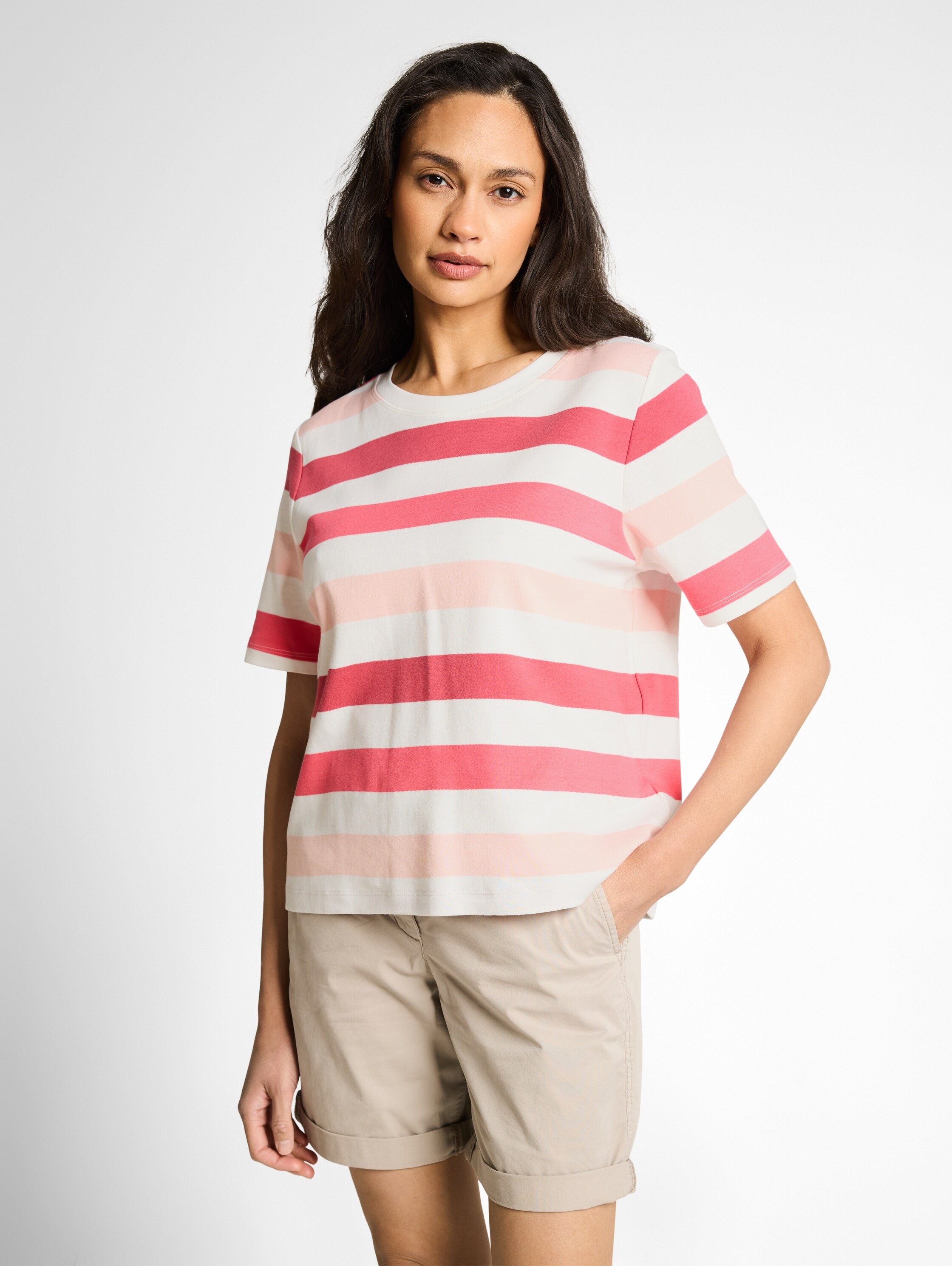 Image of TOM TAILOR T-Shirt mit Streifen Muster