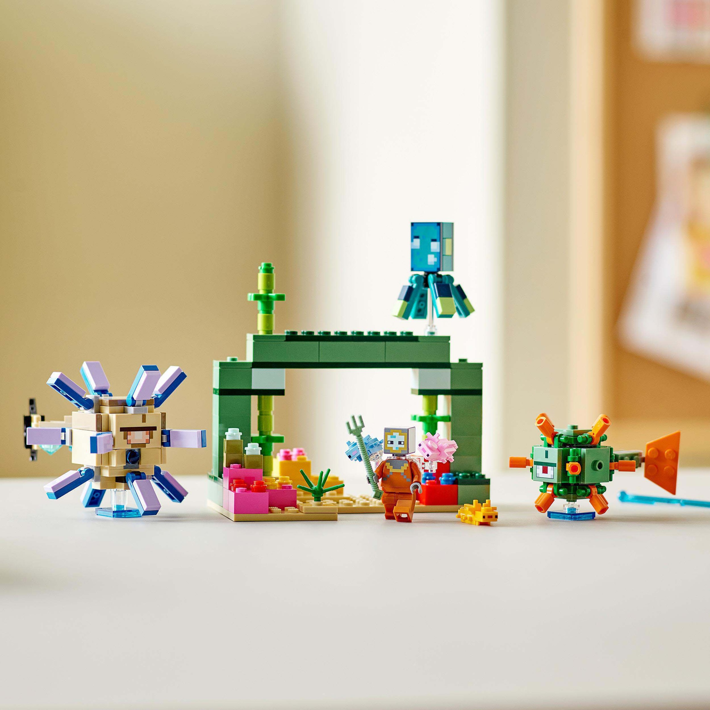 LEGO® Konstruktionsspielsteine »Das Wächterduell (21180), LEGO® Minecraft™«, (255 St.)