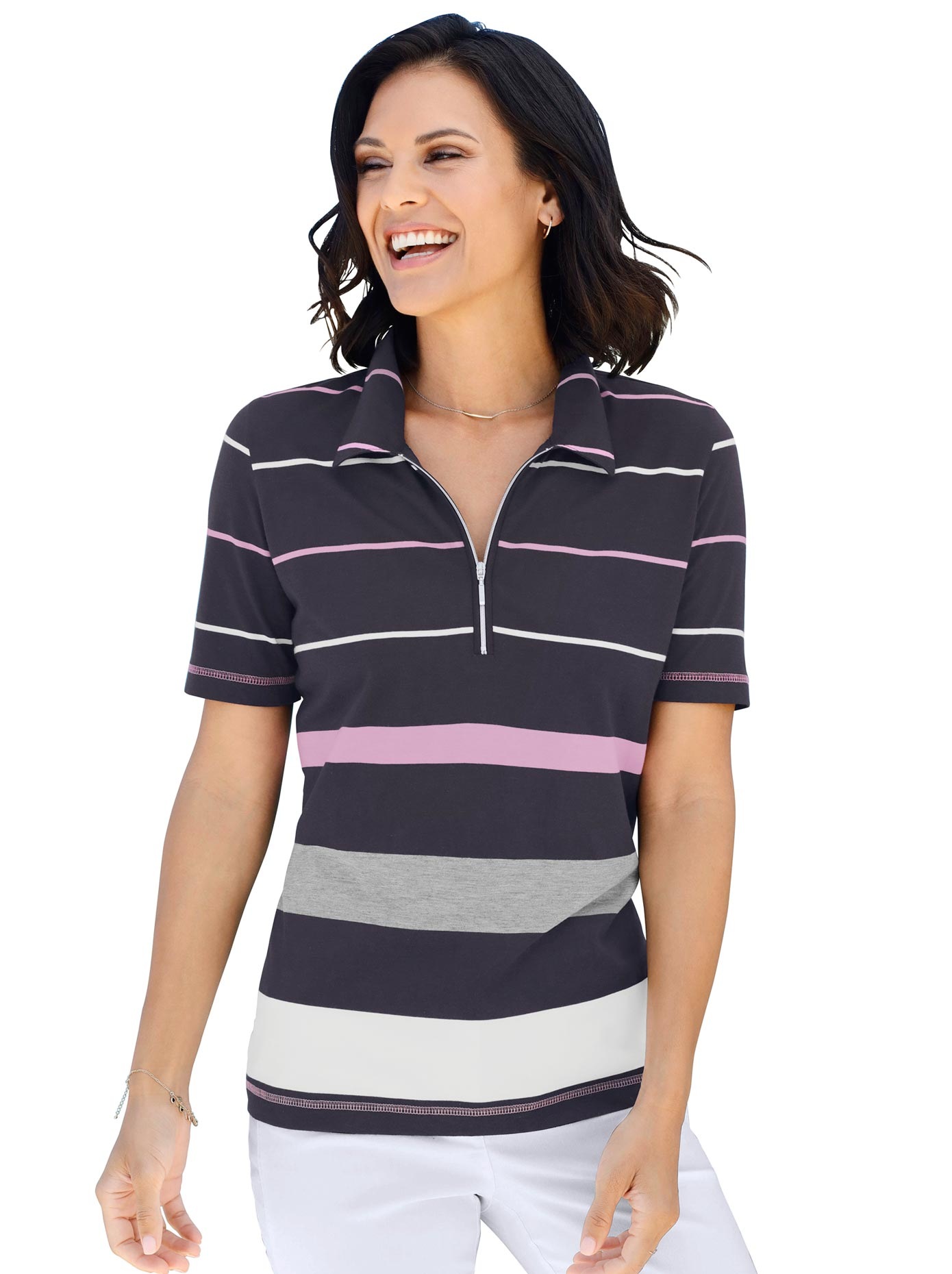 Image of Casual Looks Poloshirt »Poloshirt«, (1 tlg.) bei Ackermann Versand Schweiz