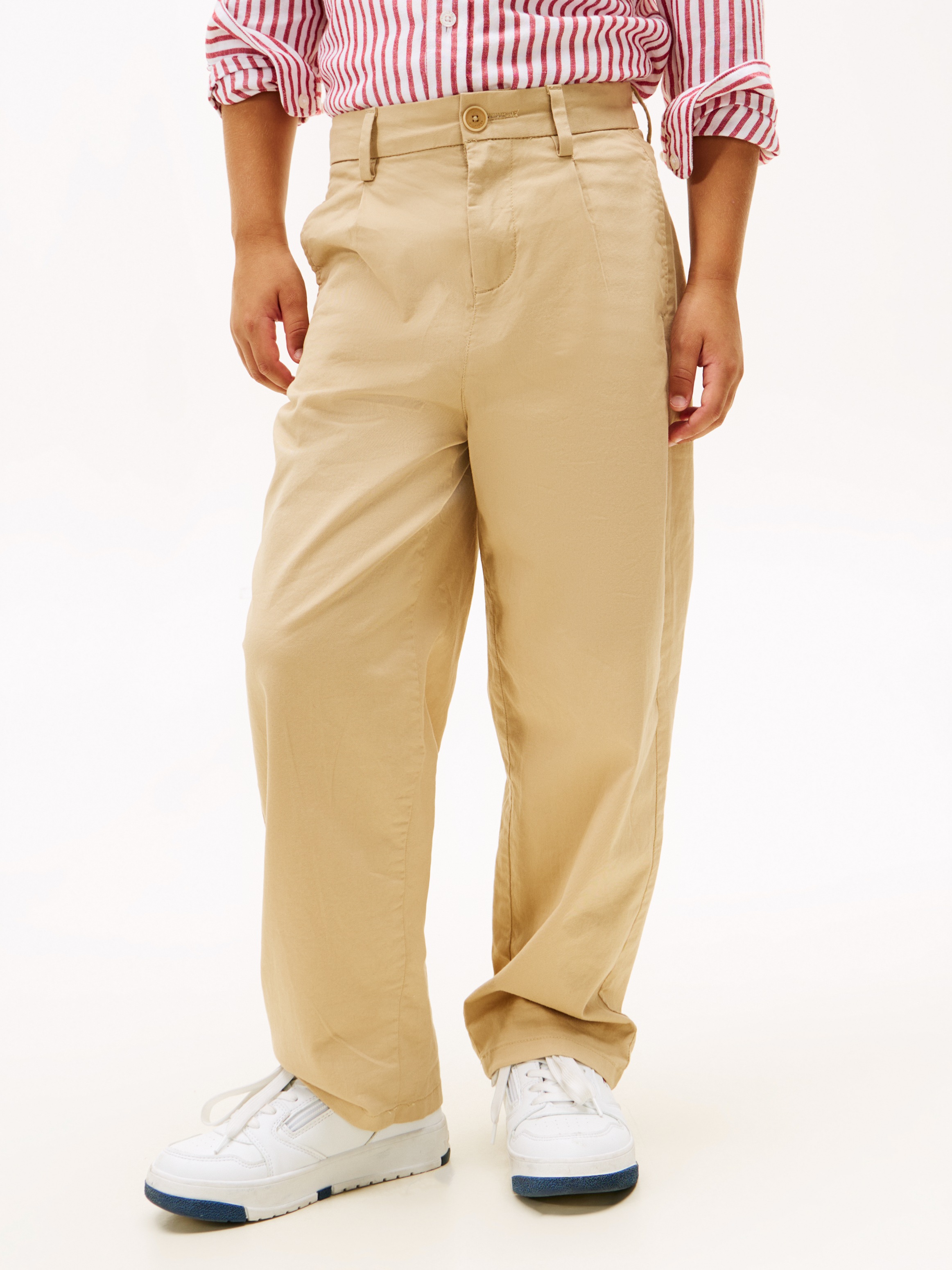 Image of Tommy Hilfiger Chinohose "PLEATED CHINO PANT" für Kinder bis 16 Jahre, mit Bundfalten