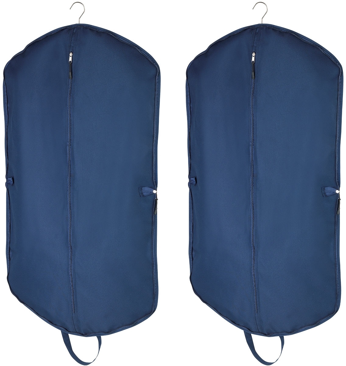 WENKO Kleidersack „Business Premium“, mit Schuhtasche 2er Set, Kleidersack je 112×62 cm, Tasche je 40×30 cm