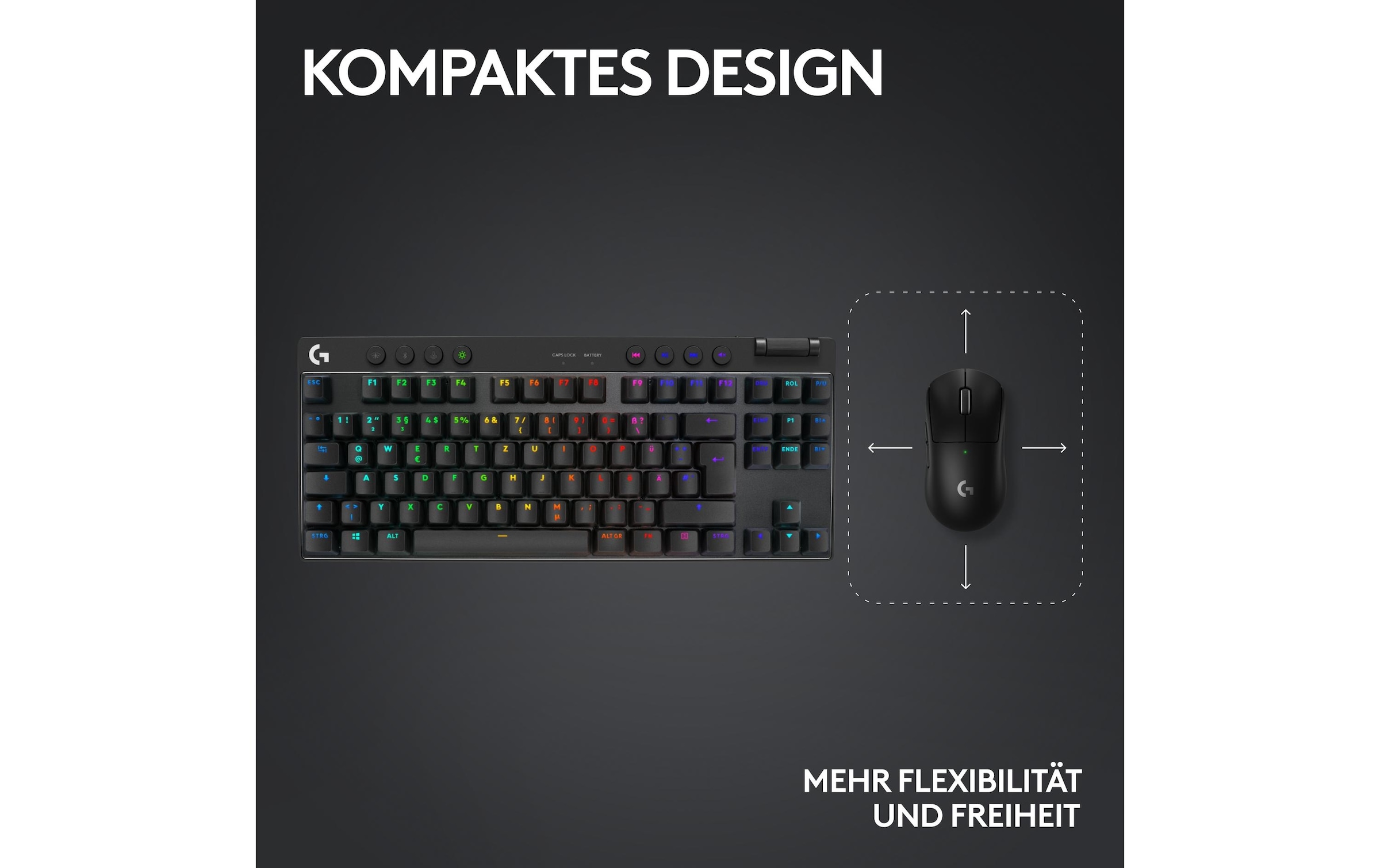 Logitech Gaming-Tastatur »PRO X TKL Lightspeed«