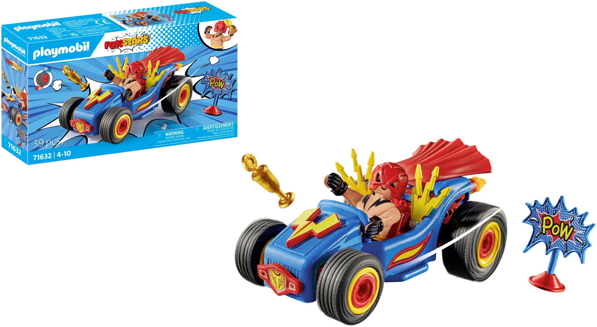 Playmobil® Jeu de construction »Rasender Wrestler (71632), Funstars« Made in Europe