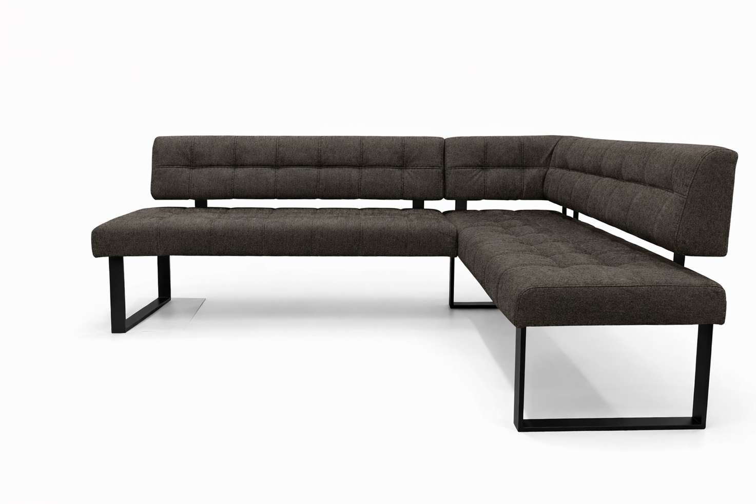 Home affaire Ensemble de bancs d'angle »Mia Essecke, Sitzgruppe, Eckbankgruppe, Küchenbankgruppe« Set, 4er, 4 tlg. Eckbank mit Wellenfederung; Tisch in Eiche massiv