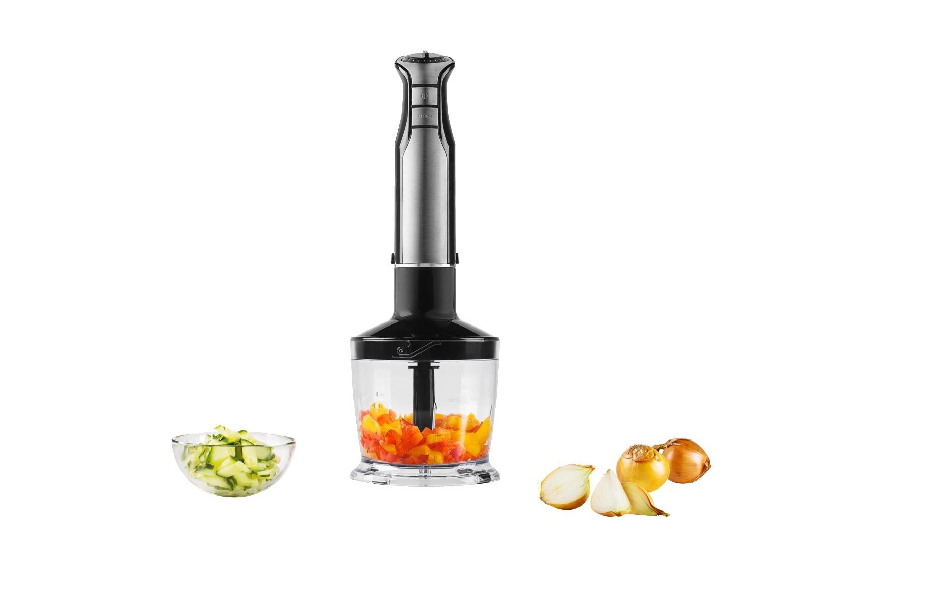 Medion® Stabmixer »MD 17457 Silberfarben Schwarz«, 400 W