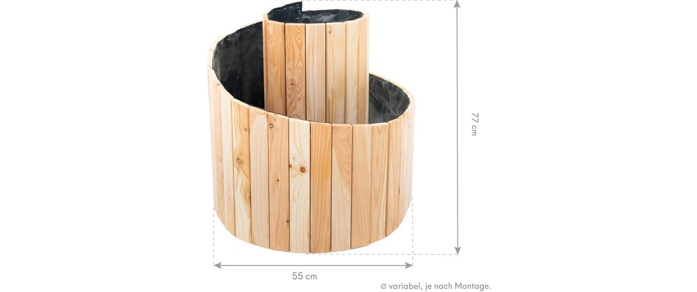 WESTMANN Hochbeet »Luise« 100 % FSC®-zertifiziertes Lärchenholz