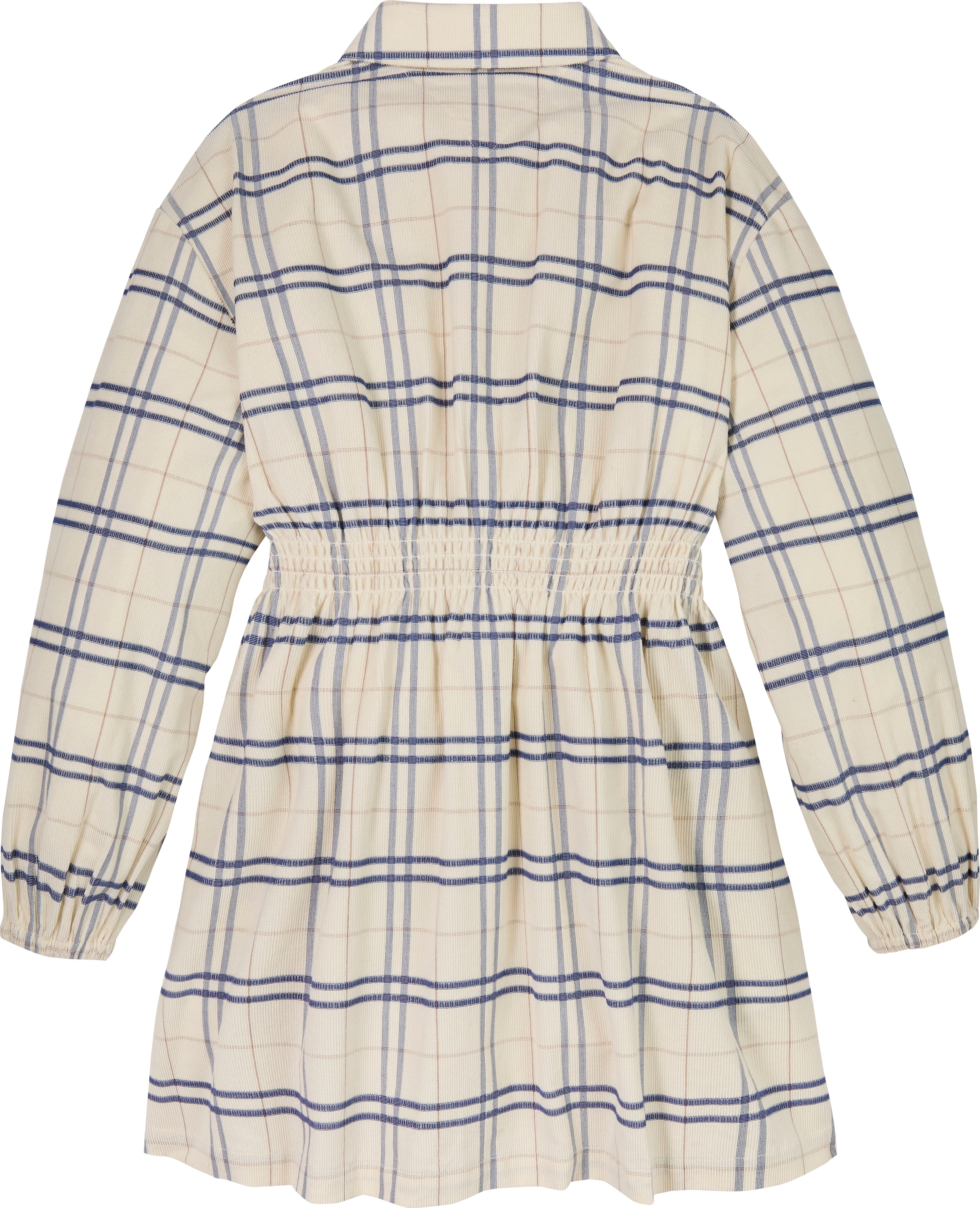 Tommy Hilfiger Hemdblusenkleid »CORDUROY CHECK SHIRT DRESS LS«, mit Karomuster