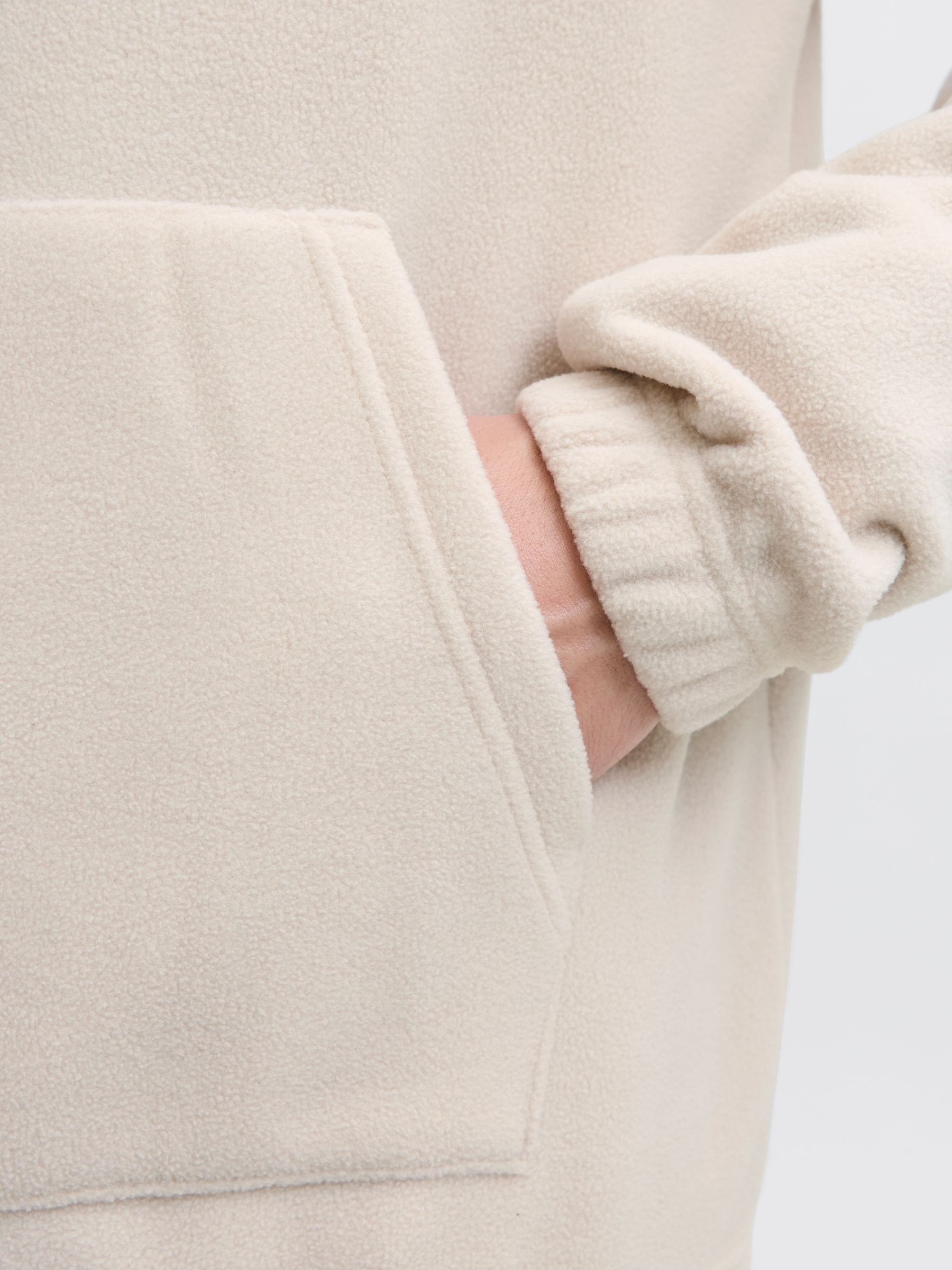 Jack & Jones Pull en polaire »JJSOHO HALFZIP FLEECE«, fibre synthétique, coupe décontractée
