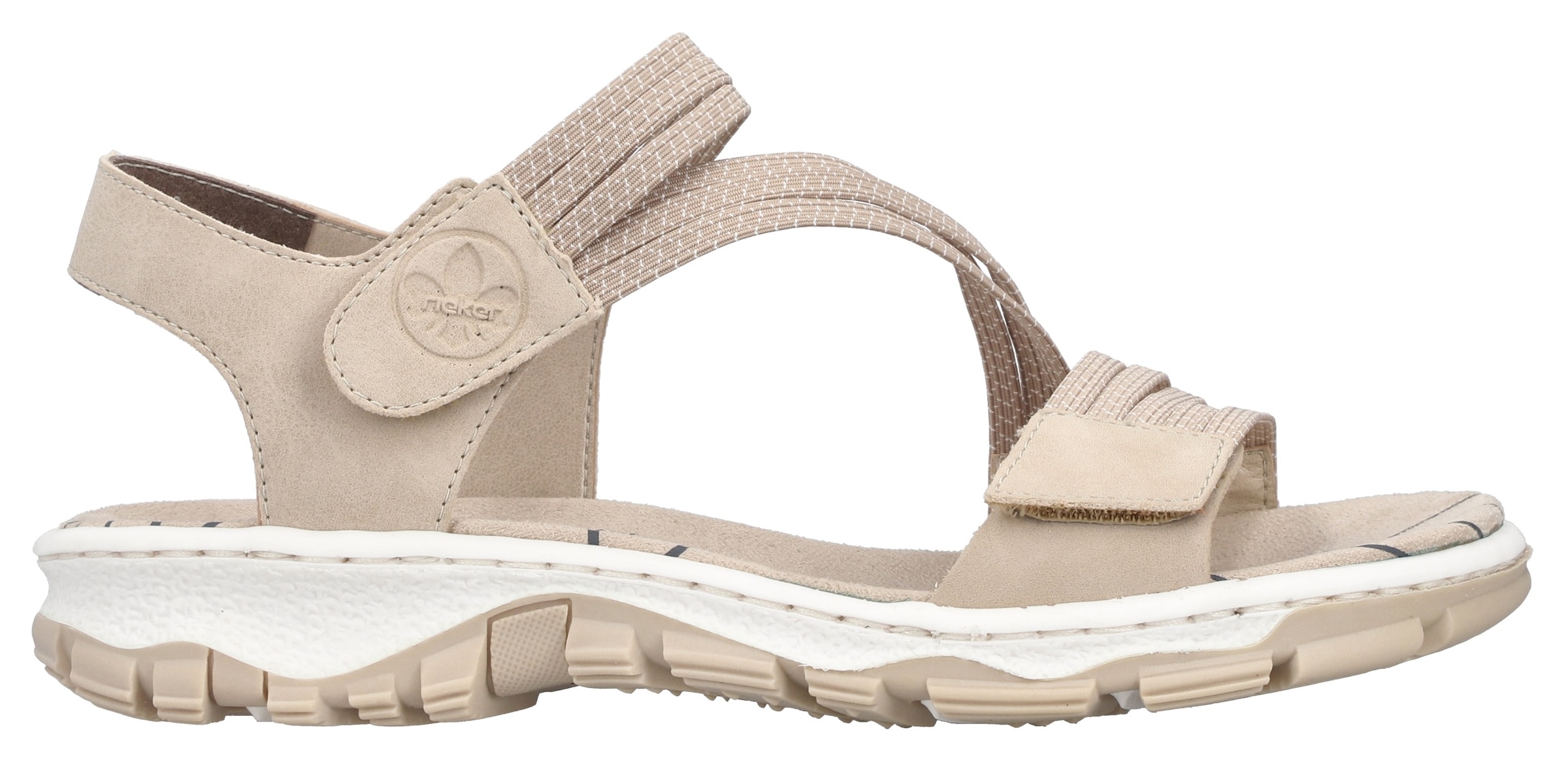 Rieker Sandale à lanières  chaussure d'été, sandalette, chaussure à scratch, style sport