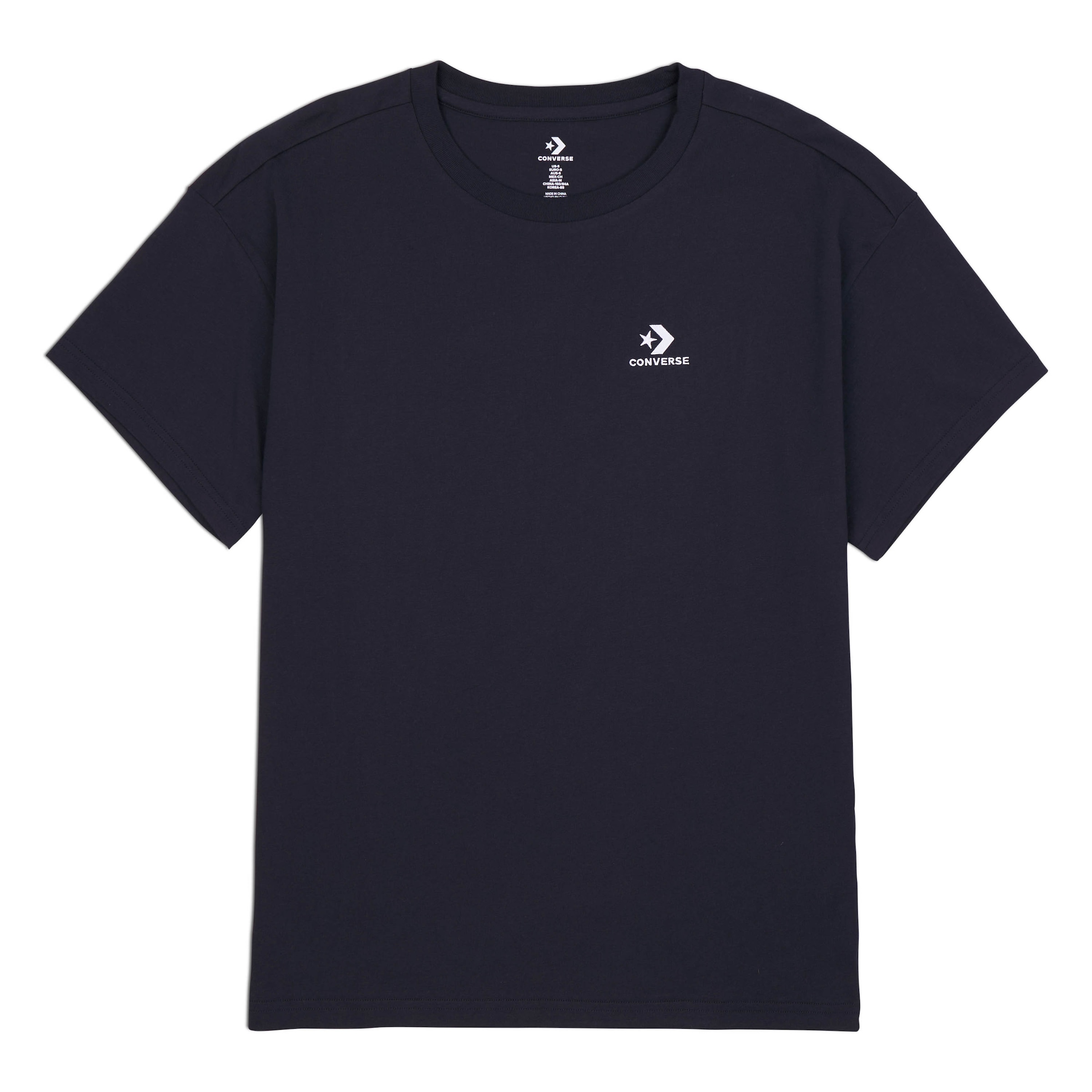 Image of Converse Oversize-Shirt "WOMENS CONVERSE STAR CHEVRON OVERSIZED T-SHIRT"