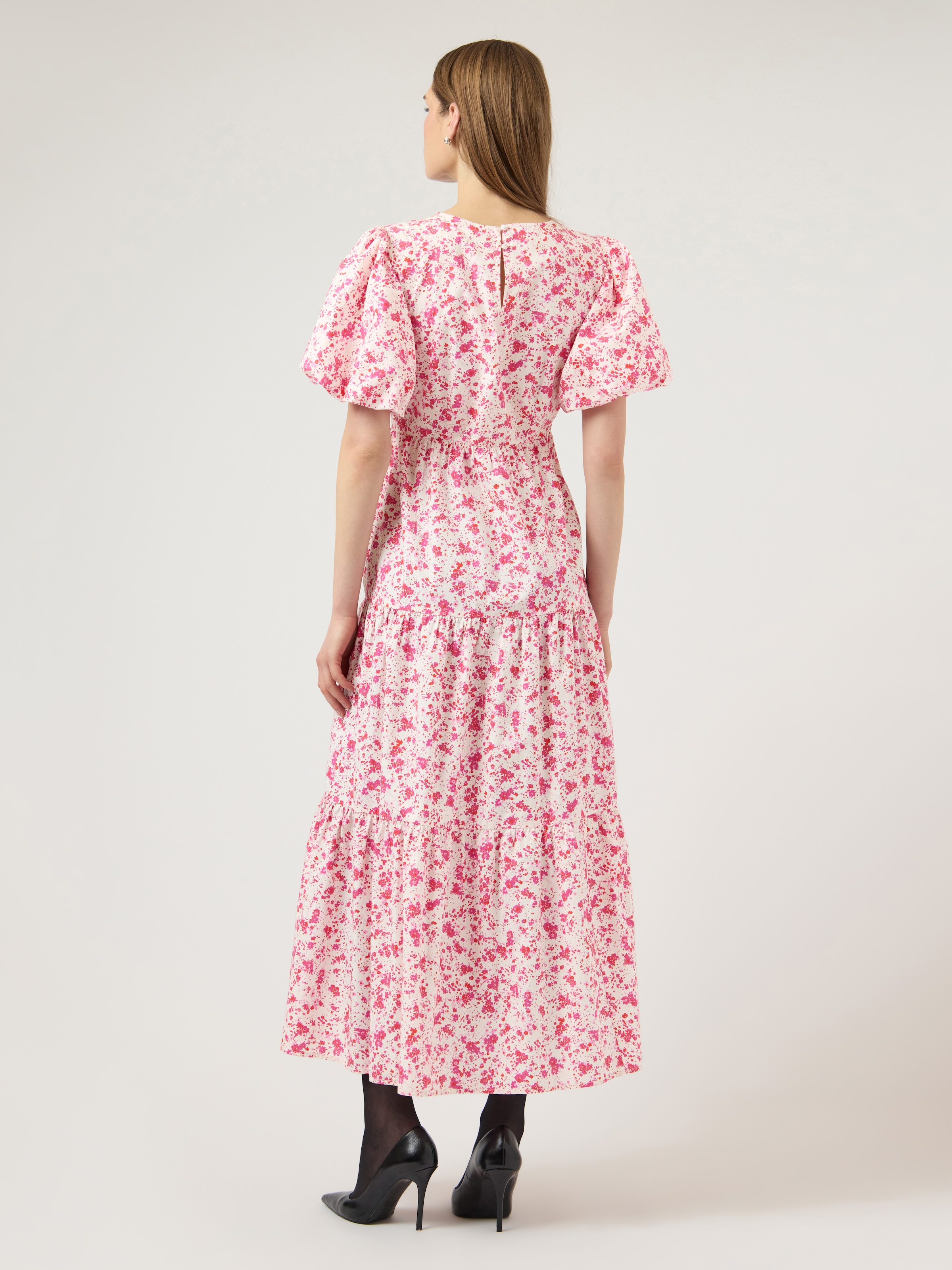 Y.A.S Robe midi »YASCOLEA SS ANKLE DRESS S. NOOS« Sommerkleid, Baumwolle, knöchellang