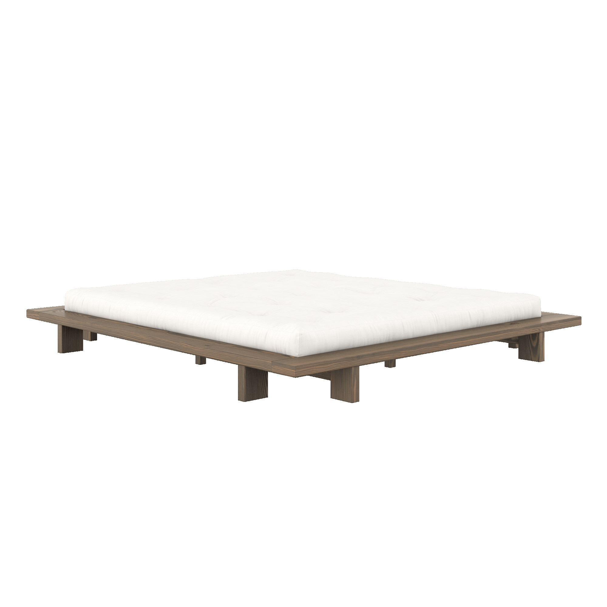 Karup Design Bettgestell »Bettgestell JAPAN BED Futonbett aus FSC®-zertifiziertem Massivholz«, (Mit Lattenrost), zeitlos, bequem & in mehreren Farben und Grössen erhältlich.