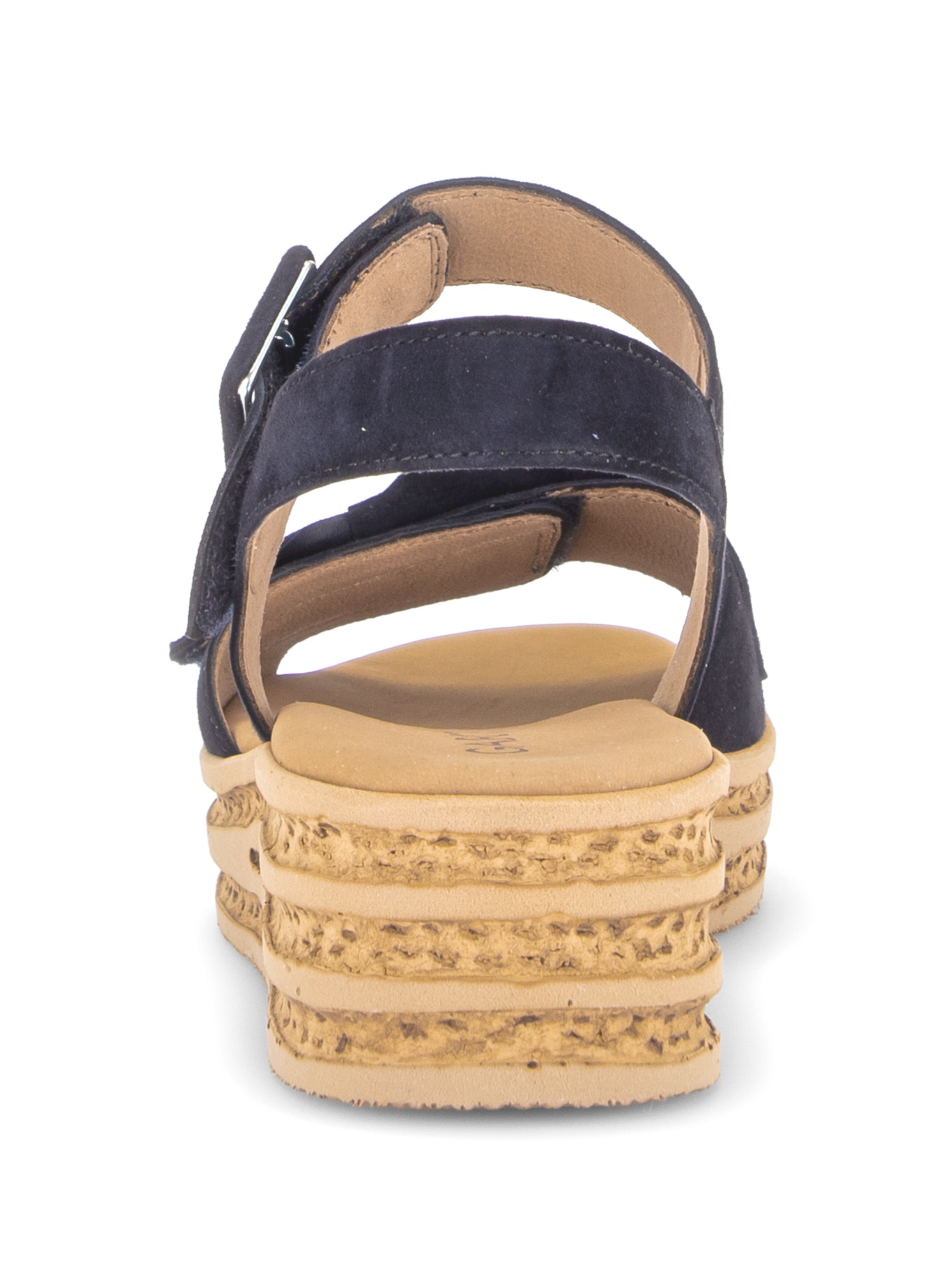 Gabor Keilsandalette  , Sommerschuh, Riemchensandale mit praktischen Klettverschlüssen