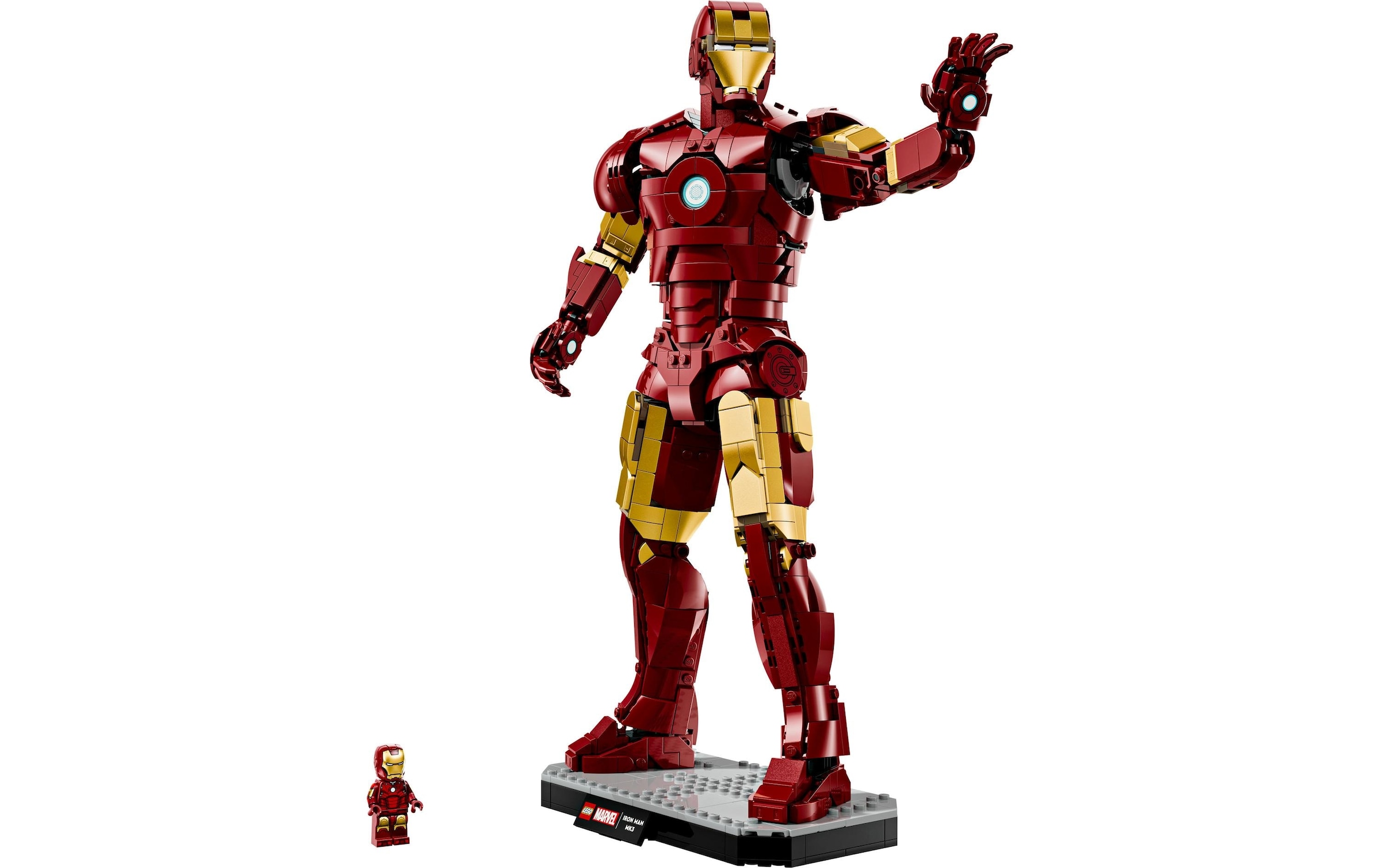 LEGO® Konstruktionsspielsteine »Marvel Iron Man Mark 3 Sammleredition«