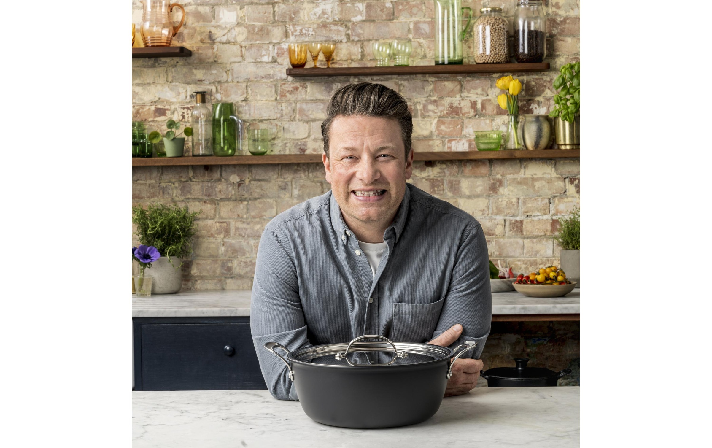 ♕ Tefal Bräter »Jamie Olivier auf versandkostenfrei Cooking«, Batch Aluminium