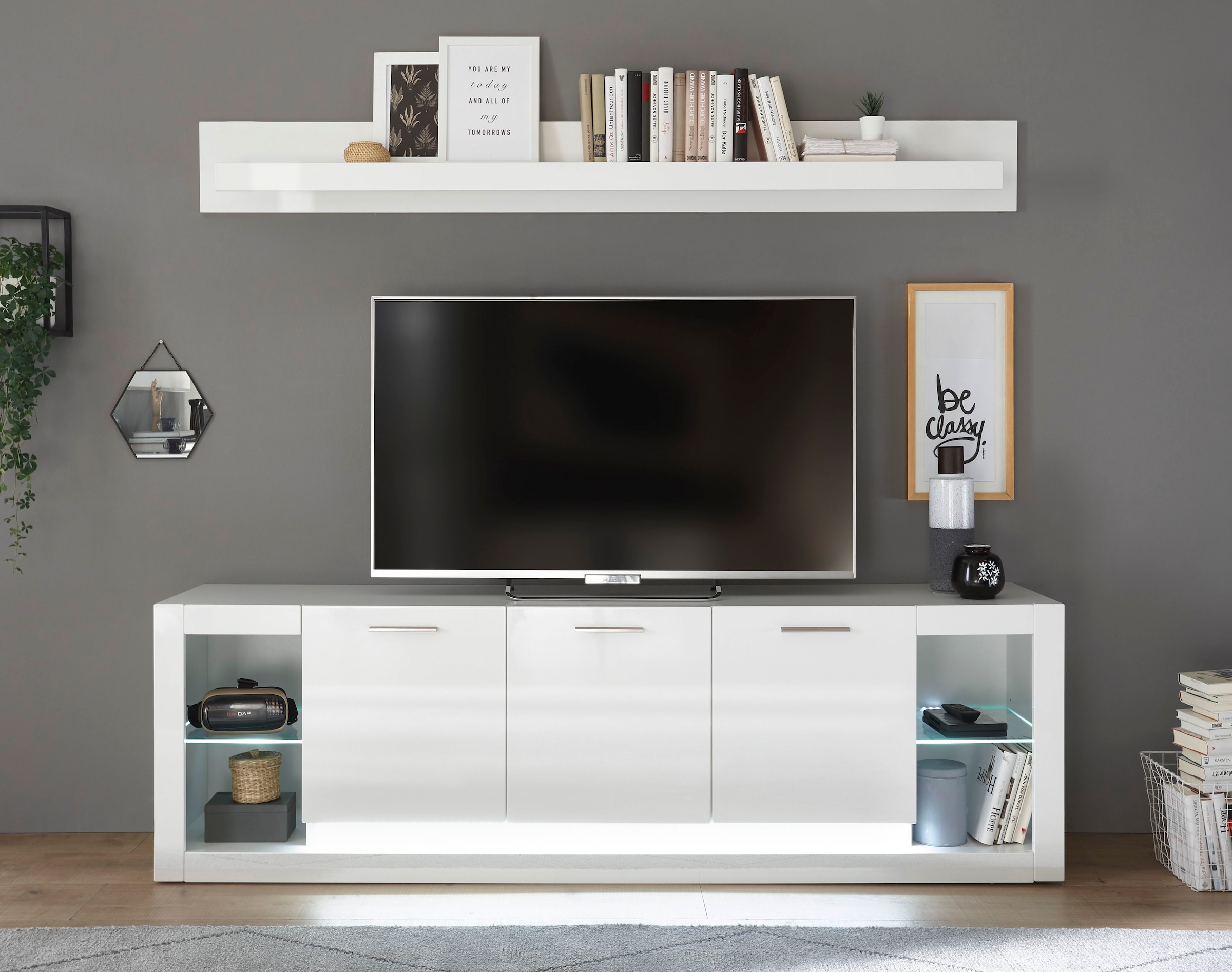 Image of Home affaire Lowboard "MERAN" Breite ca. 198 cm