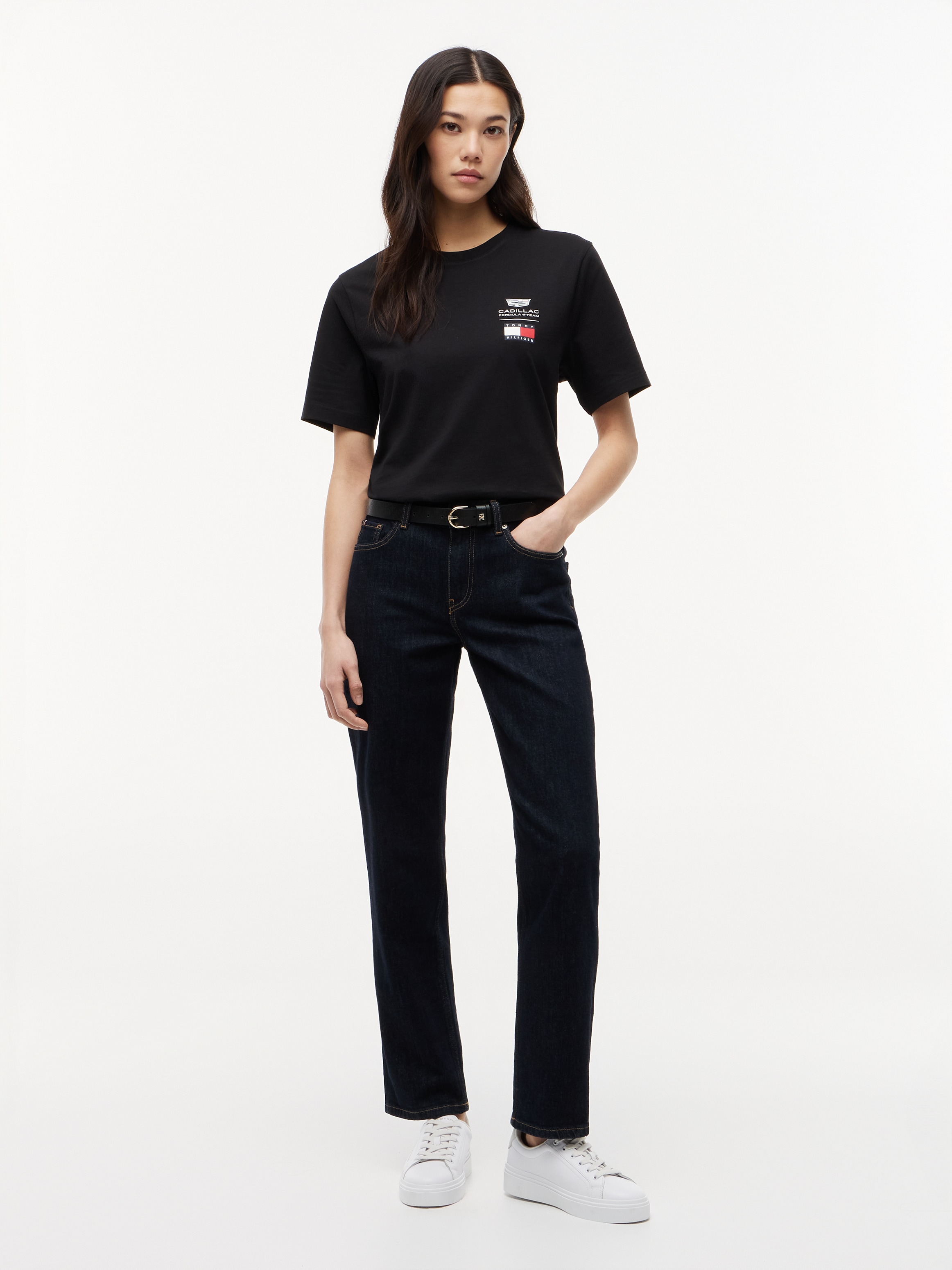 Tommy Hilfiger T-Shirt »TH x Cadillac FOrmula 1 Team LOGO« Unisex Special Collection Formula1